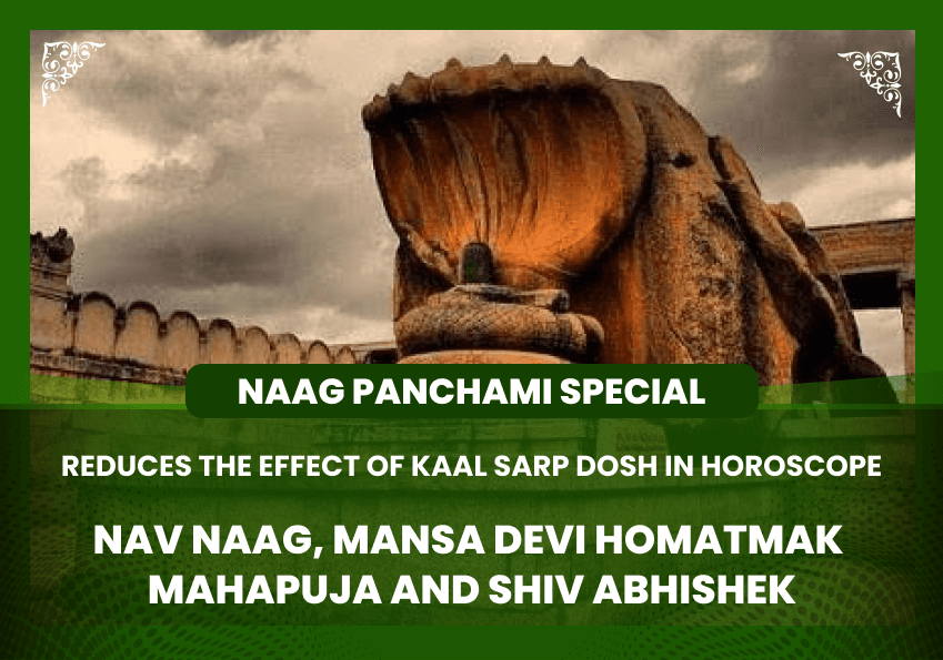 Naag Panchami Special Nav naag, Mansa devi Homatmak Mahapuja and Shiv Abhishek