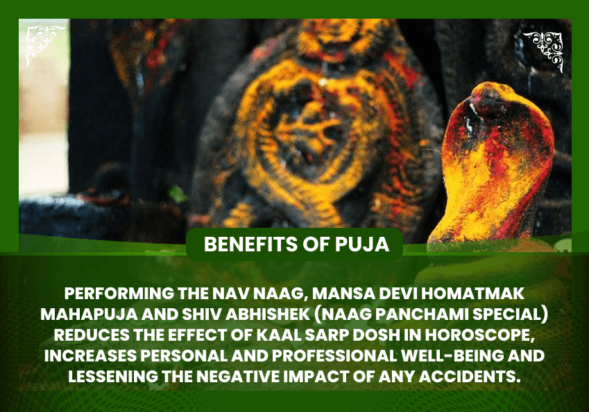 Naag Panchami Special Nav naag, Mansa devi Homatmak Mahapuja and Shiv Abhishek