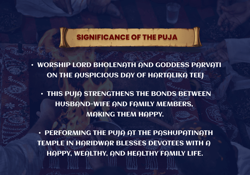 Hartalika Teej Special Shiv Abhishek Mahapuja for a prosperous Family Life