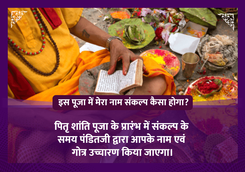 पितृ शांति महापूजा, गौ सेवा, अन्न दान