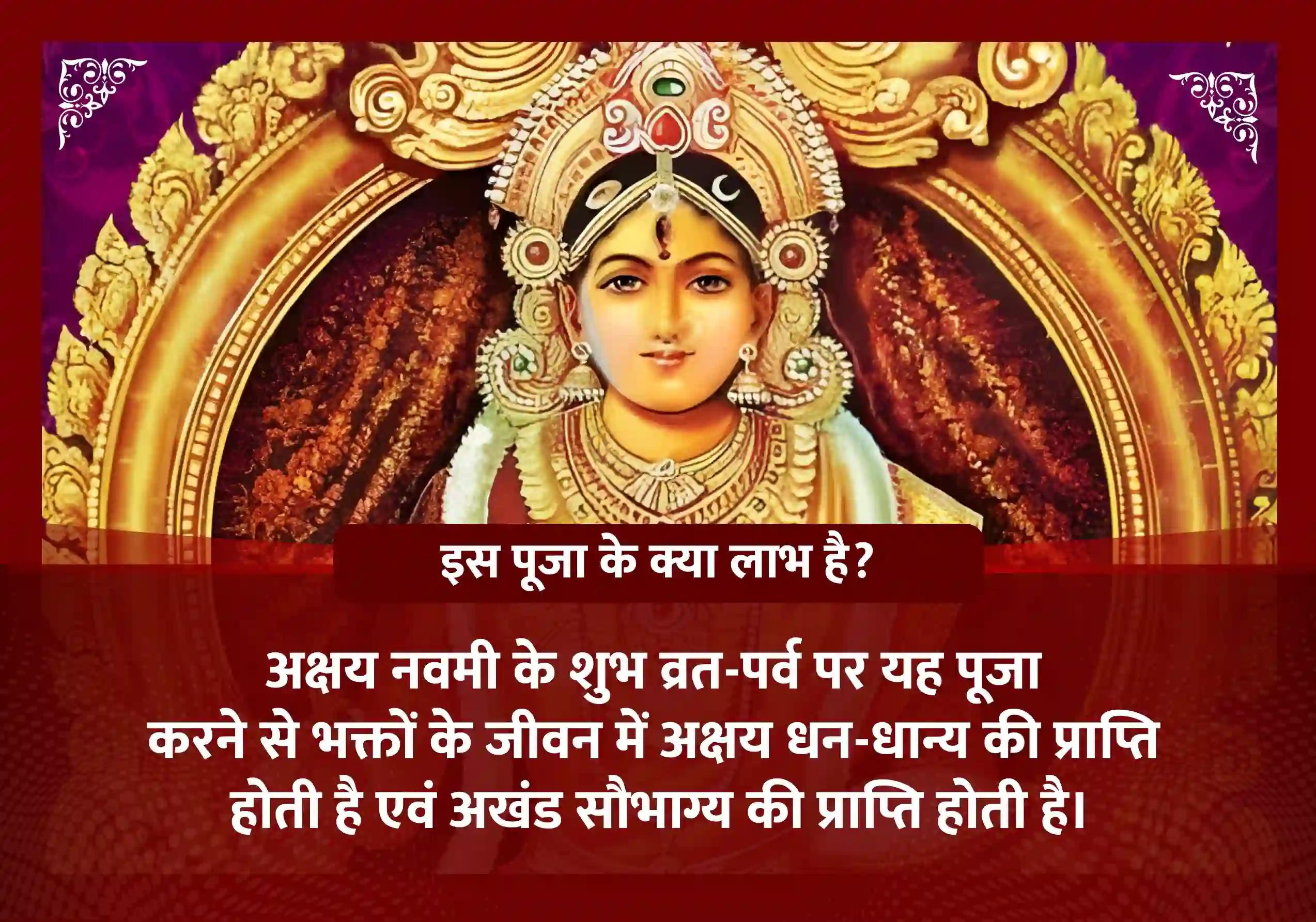 अक्षय नवमी विशेष धन धान्य की वृद्धि एवं समग्र कल्याण के लिए श्री अन्नपूर्णा महायज्ञ एवं श्री अन्नपूर्णेश्वर महाभिषेक 