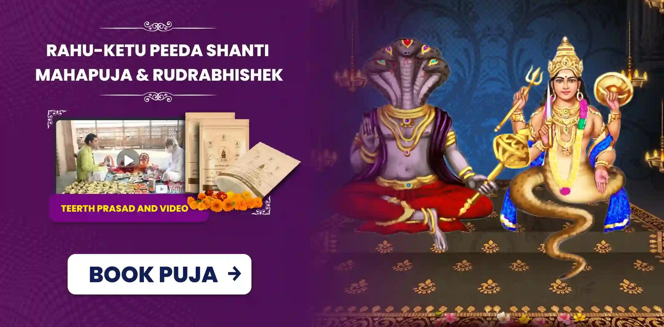 Rahu - Ketu Peeda Shanti  Mahapuja and Rudrabhishek