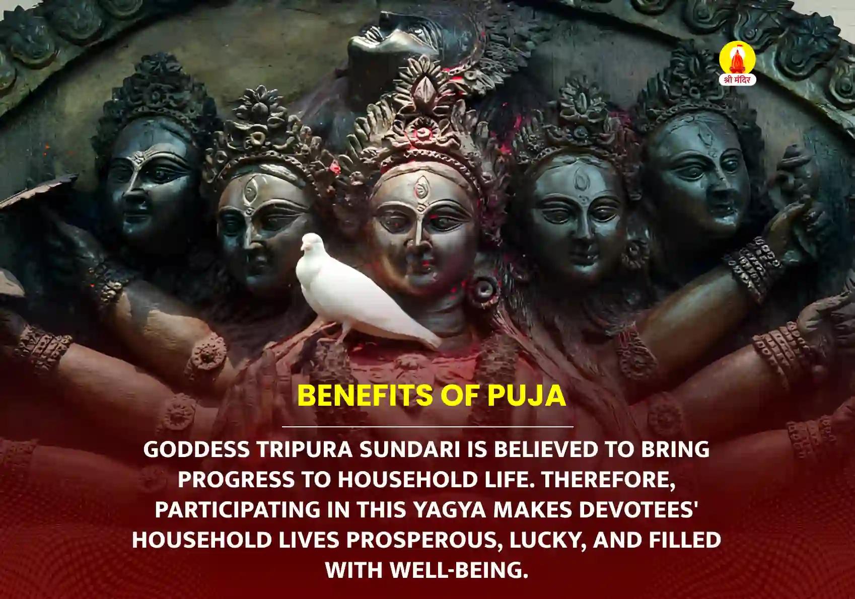Margshirsha Shukla Poornima Special Maha Tripurasundari Maha Yagya for Prosperity, Good Fortune, and Beauty