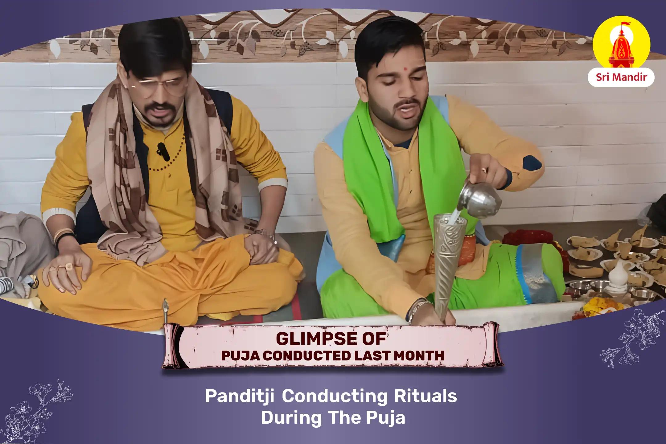 Mahamrityunjay Yagya and Shiva Rudrabhishek for Good Health and Relief from Terminal Illnesses
