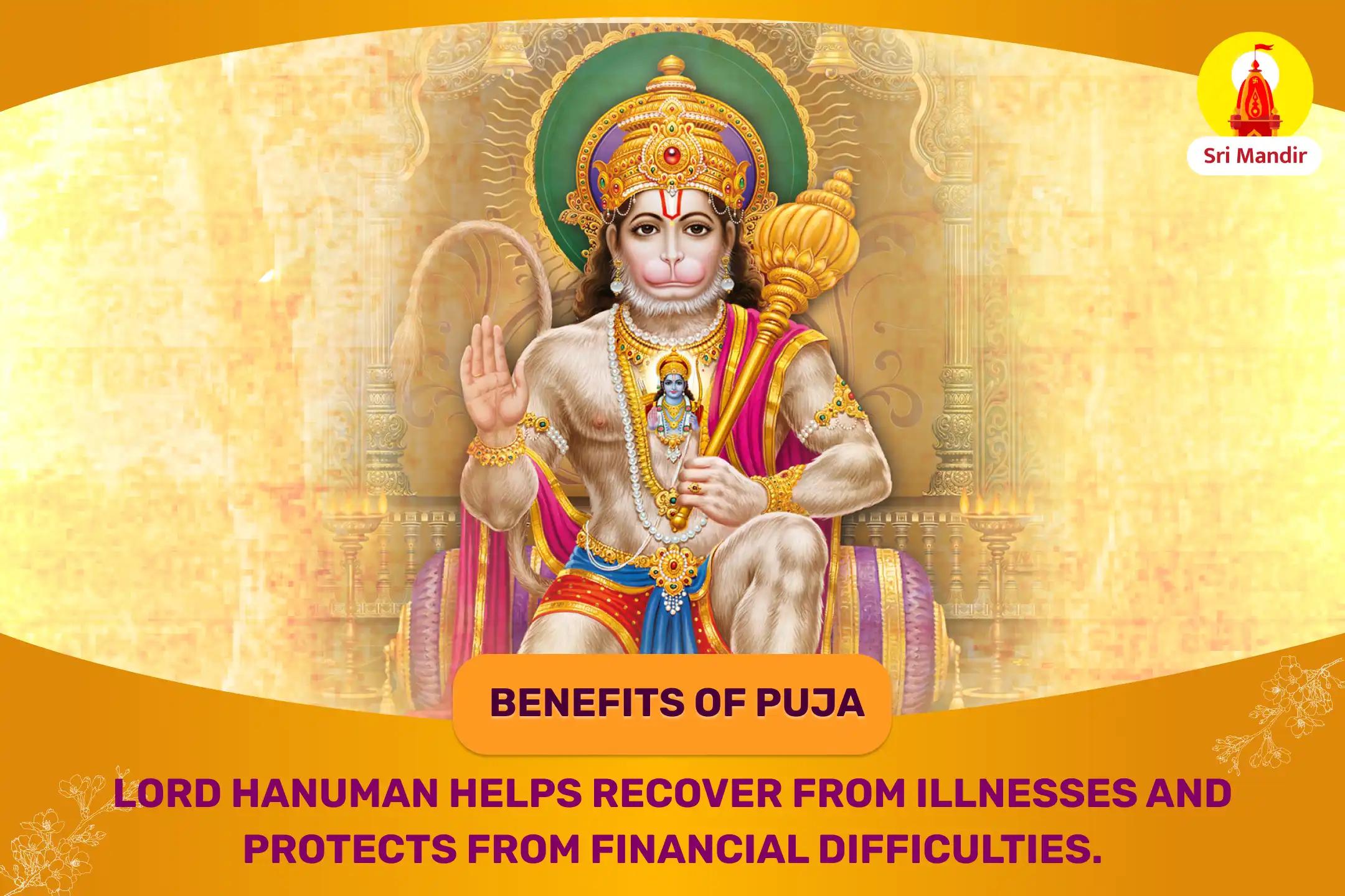 Ayodhya Teerth Special Sankat Mochan Panchmukhi Hanuman Mantra Jaap and Sunderkand Path for Protection from Illness & Financial Crisis