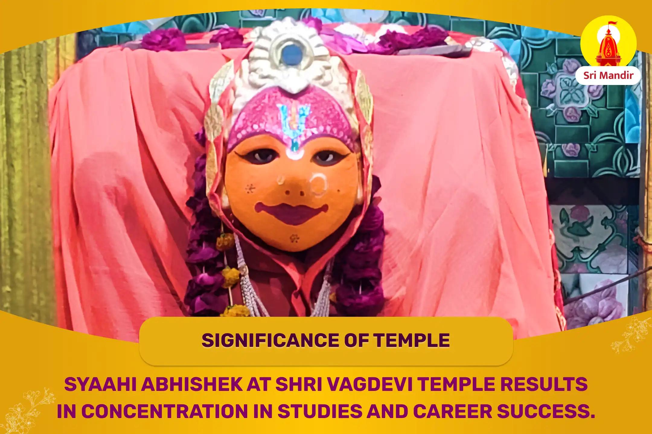 Basant Panchami Special Maa Saraswati Syaahi Abhishek, Sharda Mantra Mahayagya For Academic Excellence and Career Growth
