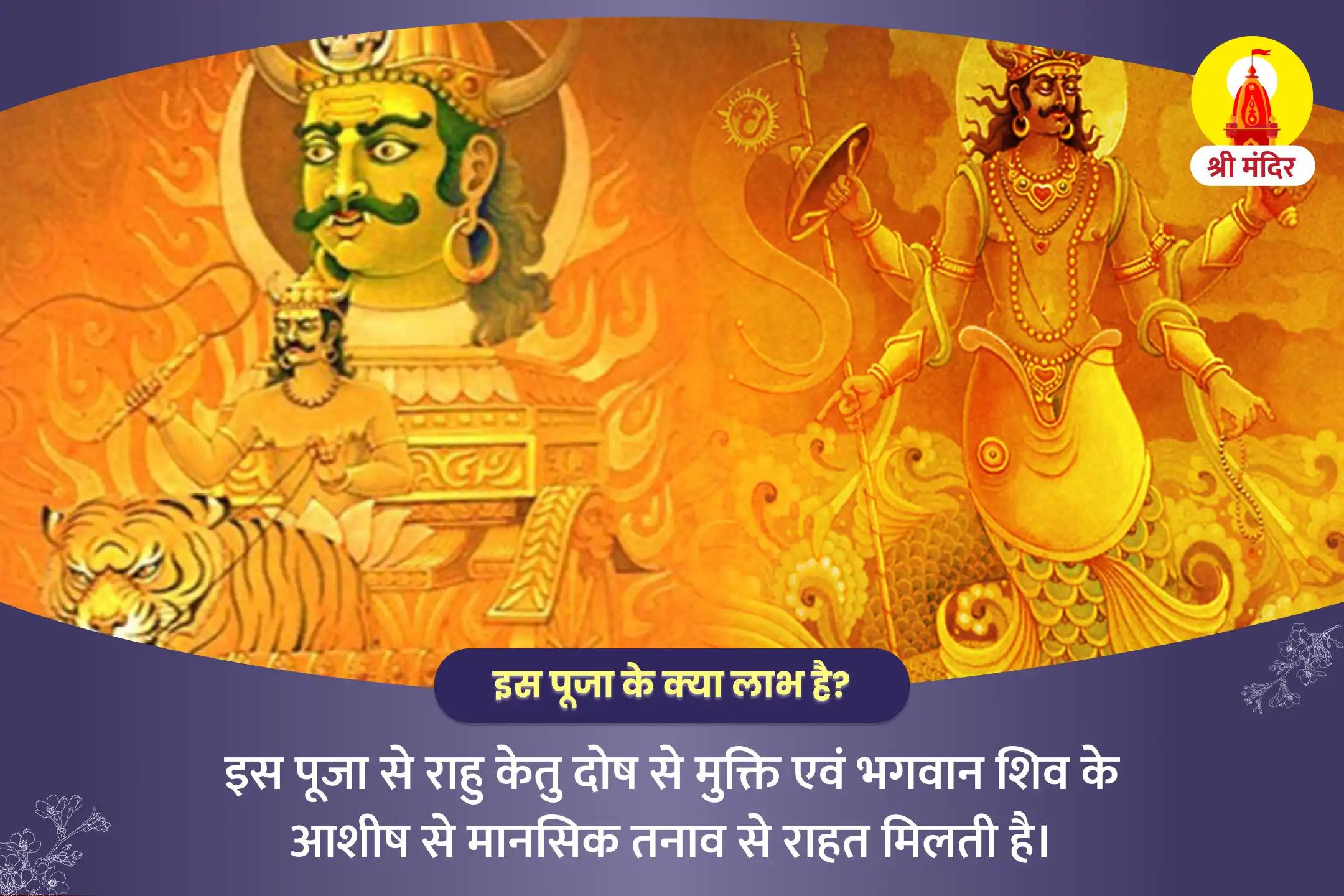 मानसिक उत्तेजना और तनाव दूर करने के लिए राहु-केतु दोष निवारण पूजा