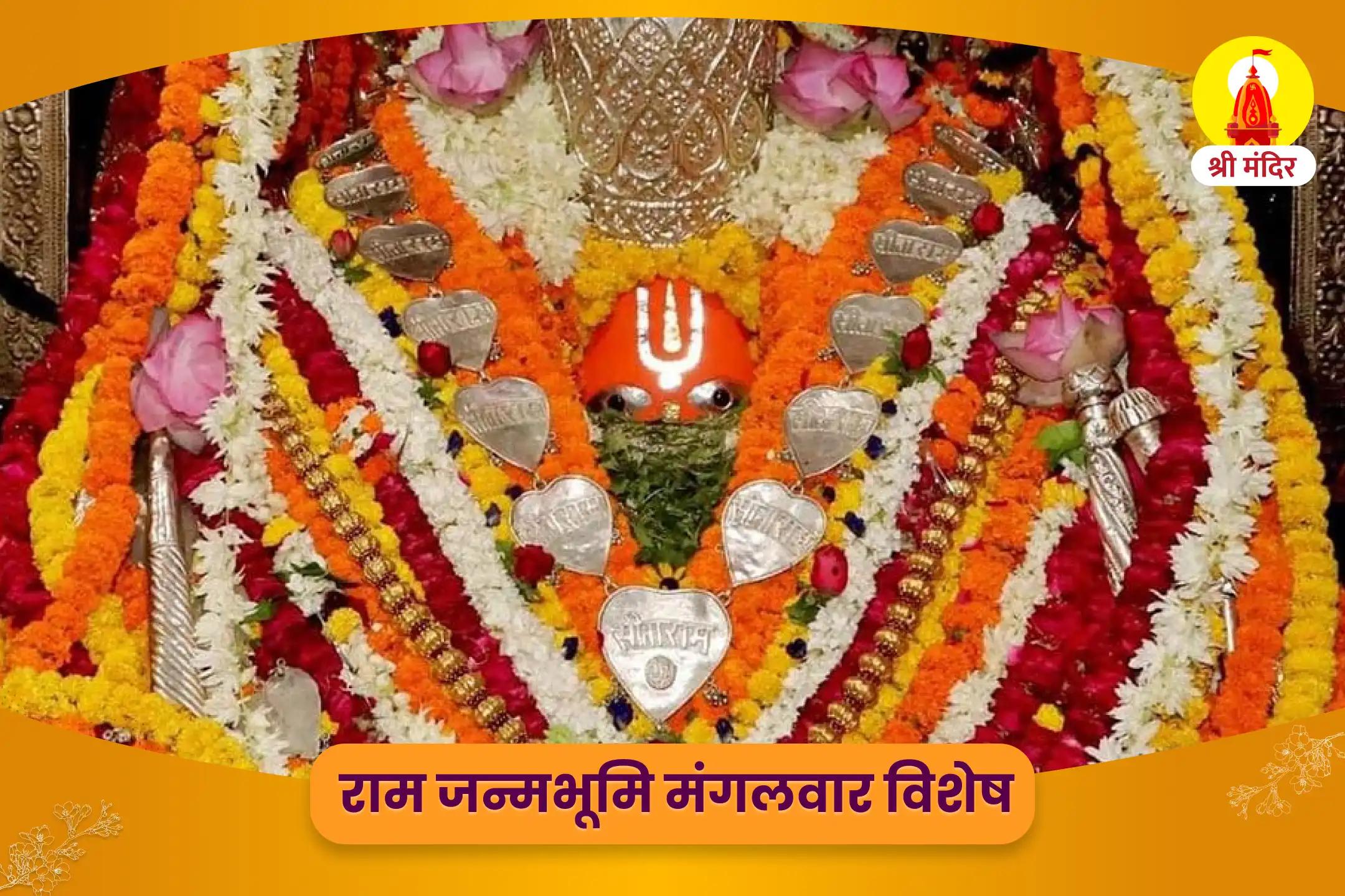 मनोकामना पूर्ति एवं नकारात्मक शक्तियों से रक्षा के लिए मंगलवार अयोध्या विशेष 1008 हनुमान मंत्र जाप और सुंदरकांड पाठ 