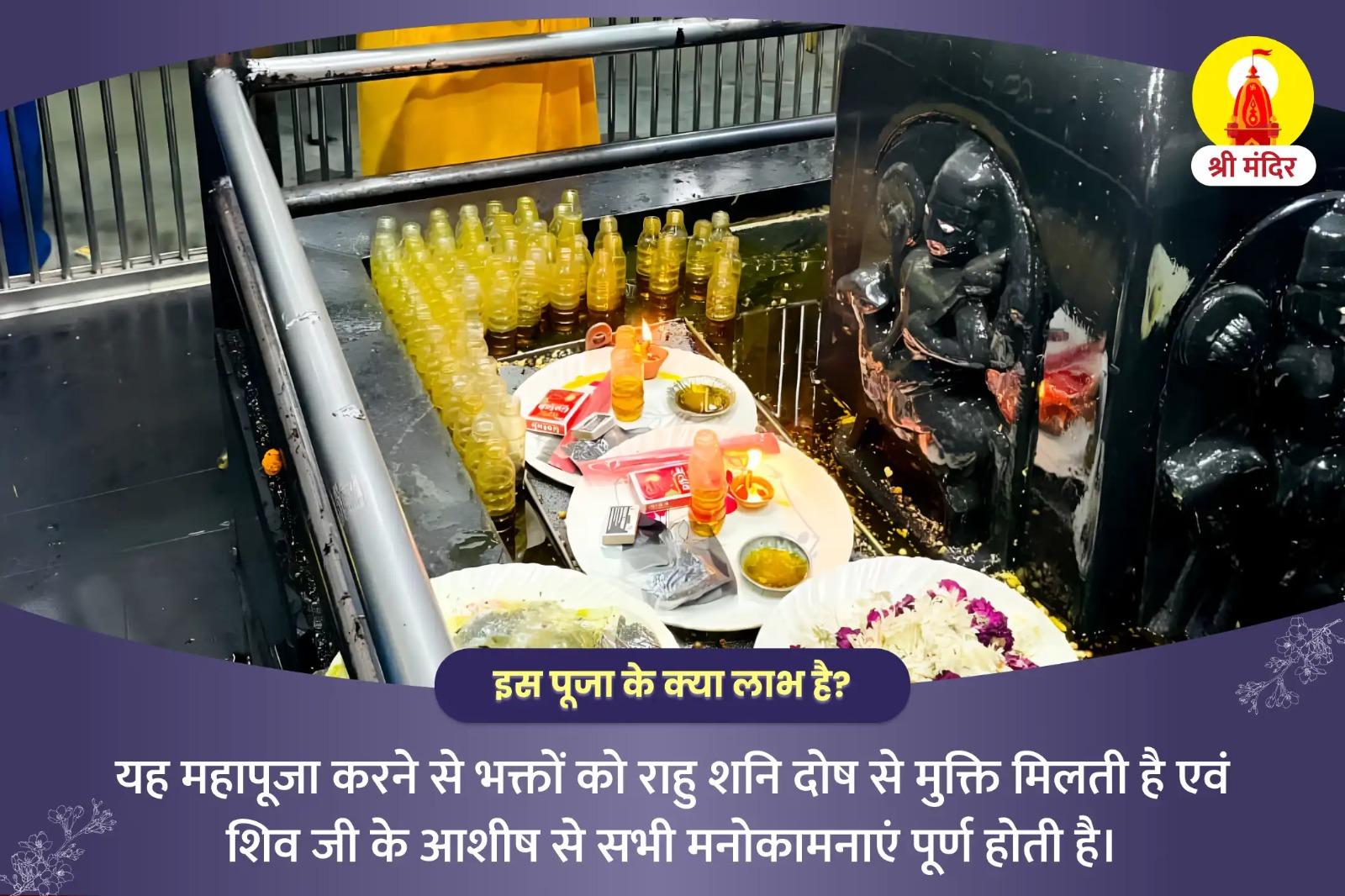 करियर में स्थिरता और आर्थिक समृद्धि के लिए राहु-शनि दोष शांति पूजा एवं शिव महाभिषेक