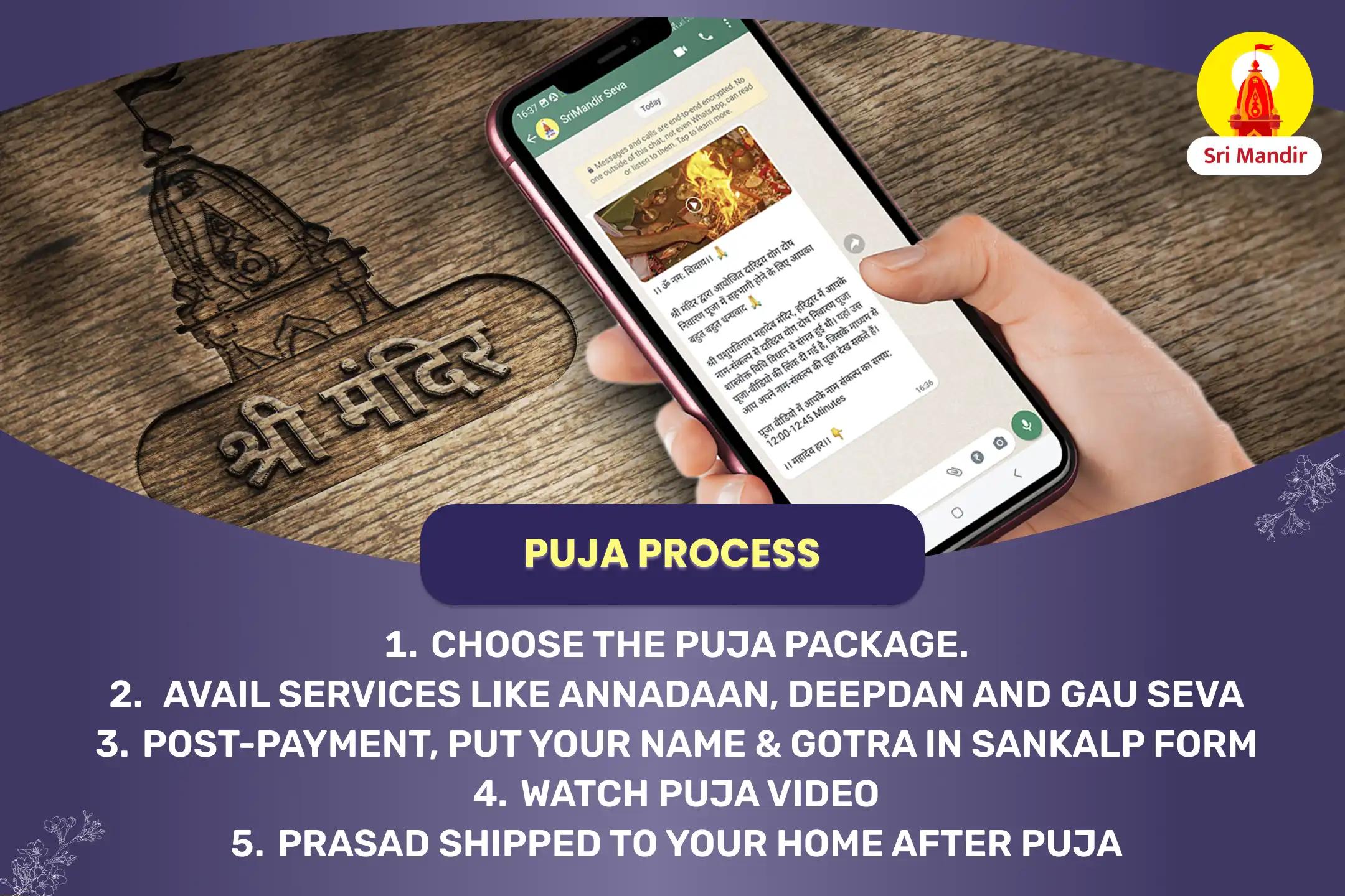 Darsha Amavasya Special Rahu Surya Grahan Dosha Mukti Puja and Rudrabhishek for Relief from Mental Anxiety and Overcoming Challenges
