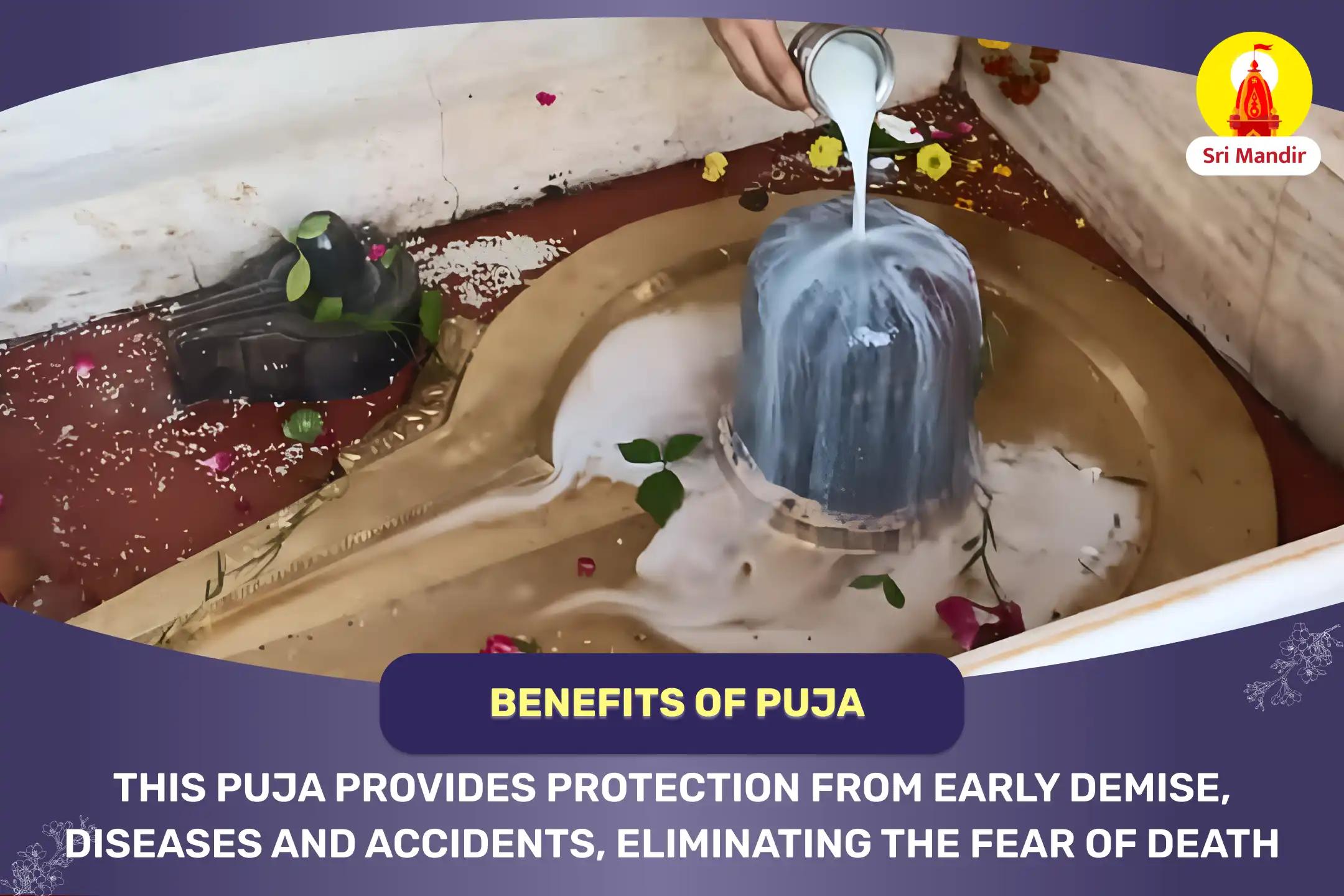  Kashi Monday Special Mahamrityunjay Yagya and Shiva Rudrabhishek for Good Health and Protection from Accidents