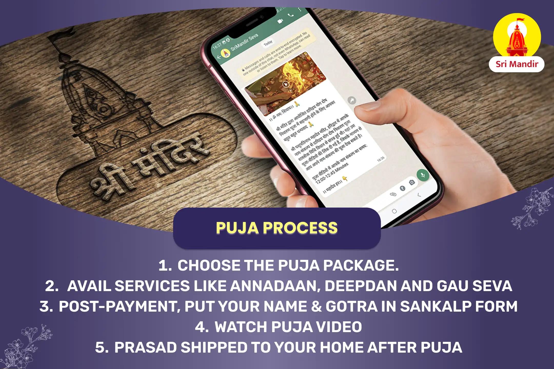  Kashi Monday Special Mahamrityunjay Yagya and Shiva Rudrabhishek for Good Health and Protection from Accidents