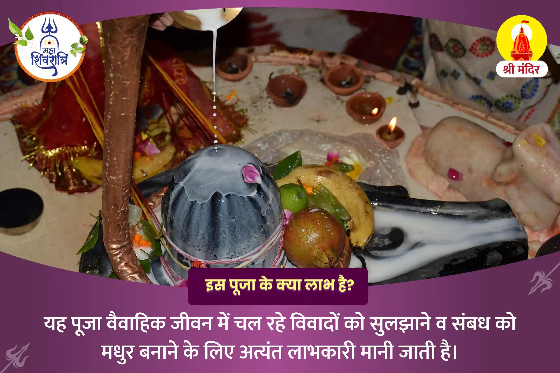 वैवाहिक जीवन के विवादों को हल करने और संबंध में मधुरता लाने के लिए महाशिवरात्रि विशेष शिव-पार्वती विवाह पूजा