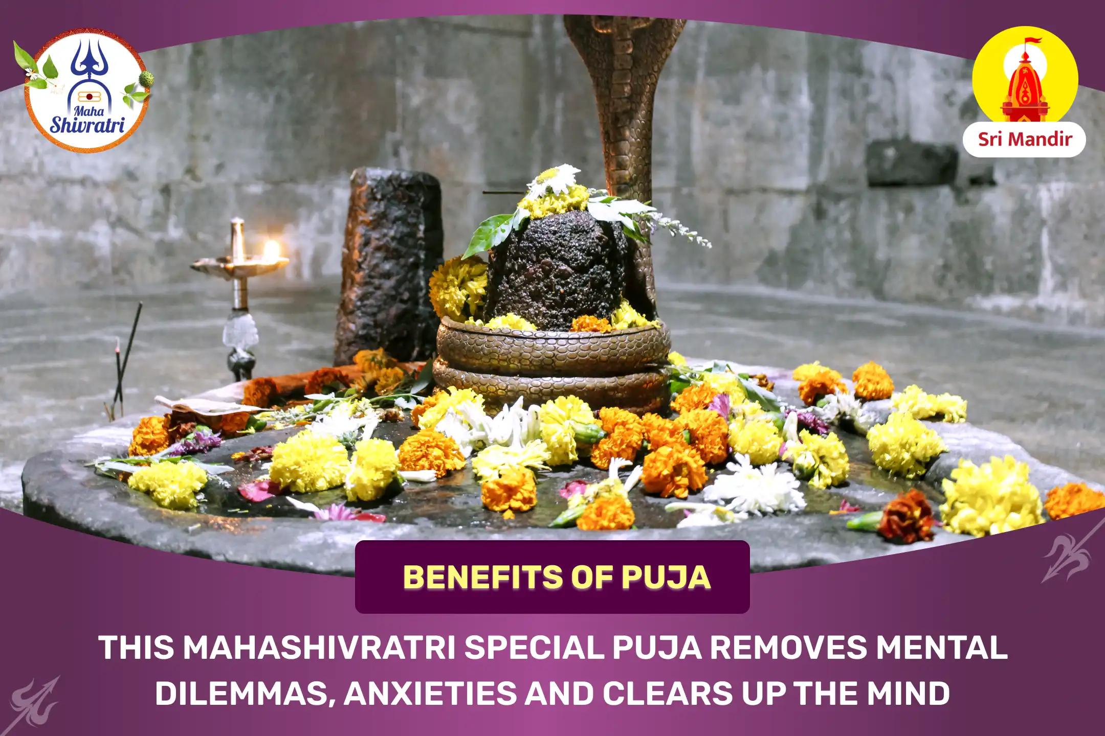 Mahashivratri Special Chandra Graha Dosha Shanti Puja and Rudrabhishek for Emotional Stability and Mental Clarity