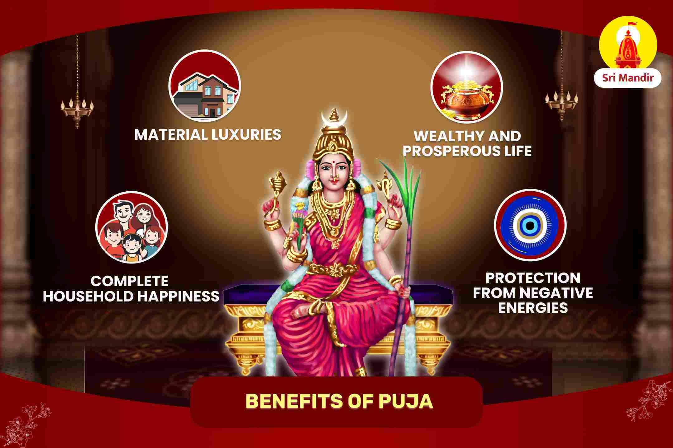 Shaktipeeth Sunday Special Lalita Sahastranama Tripura Sundari Yagya for Fulfilment of All Wishes