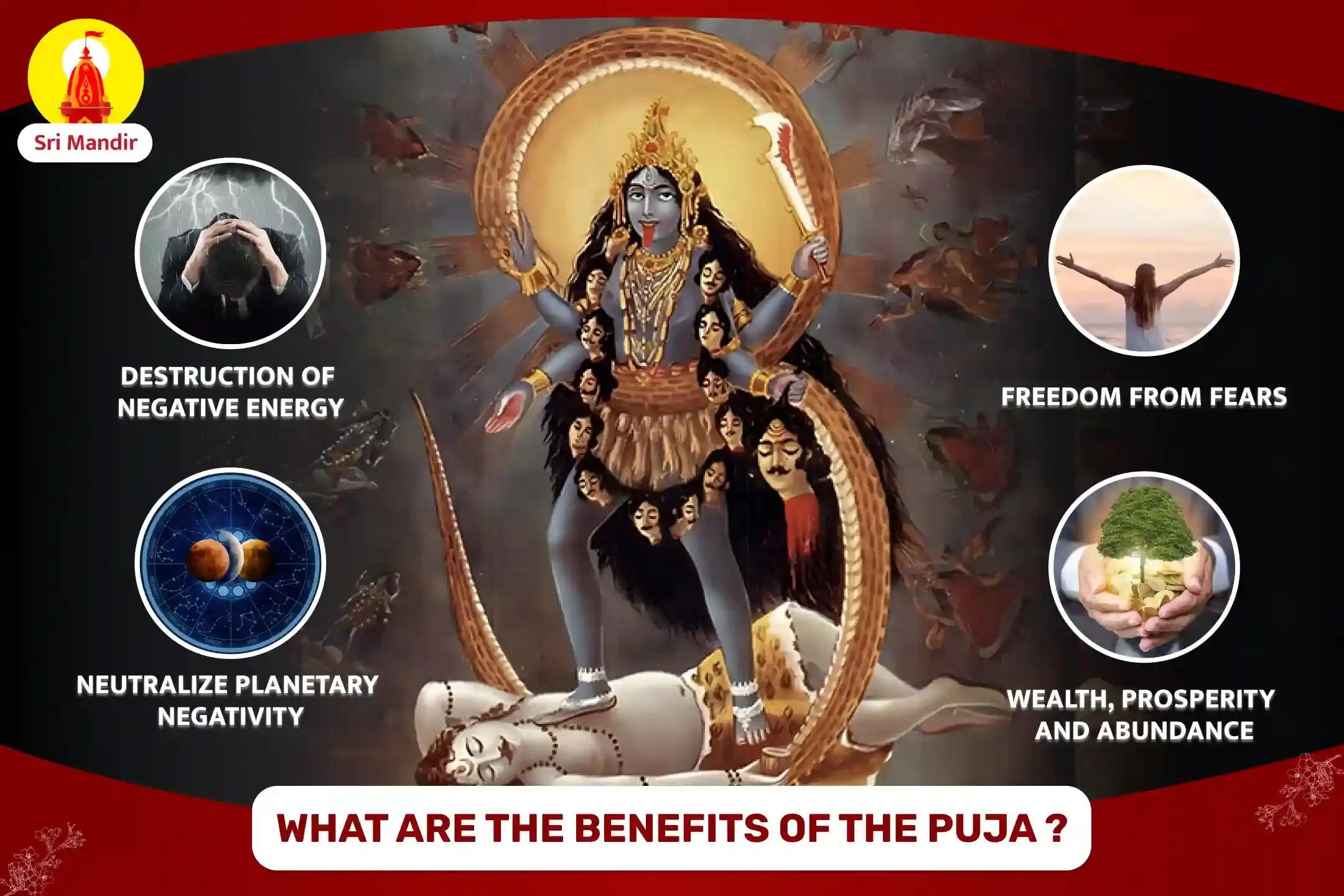 Shaktipeeth Ashtami Special Maa Kali Tantra Yukta Mahapuja for Protection from Negative Energy and Overcoming Fear