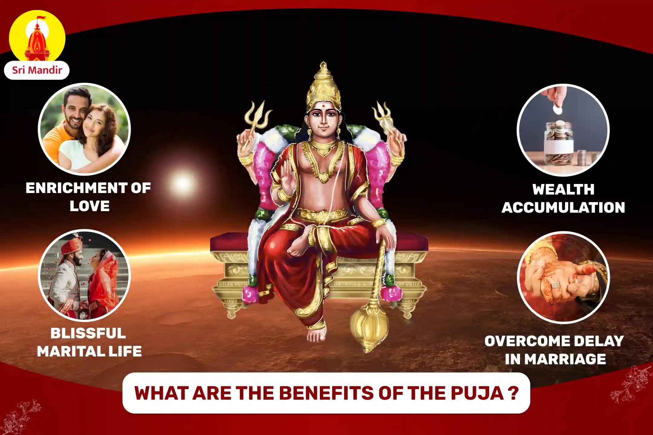 For Love, Wealth and Marital Bliss - Tuesday Special Manglik Dosha Nivaran Mahapuja and Mangalnath Maha Abhishek