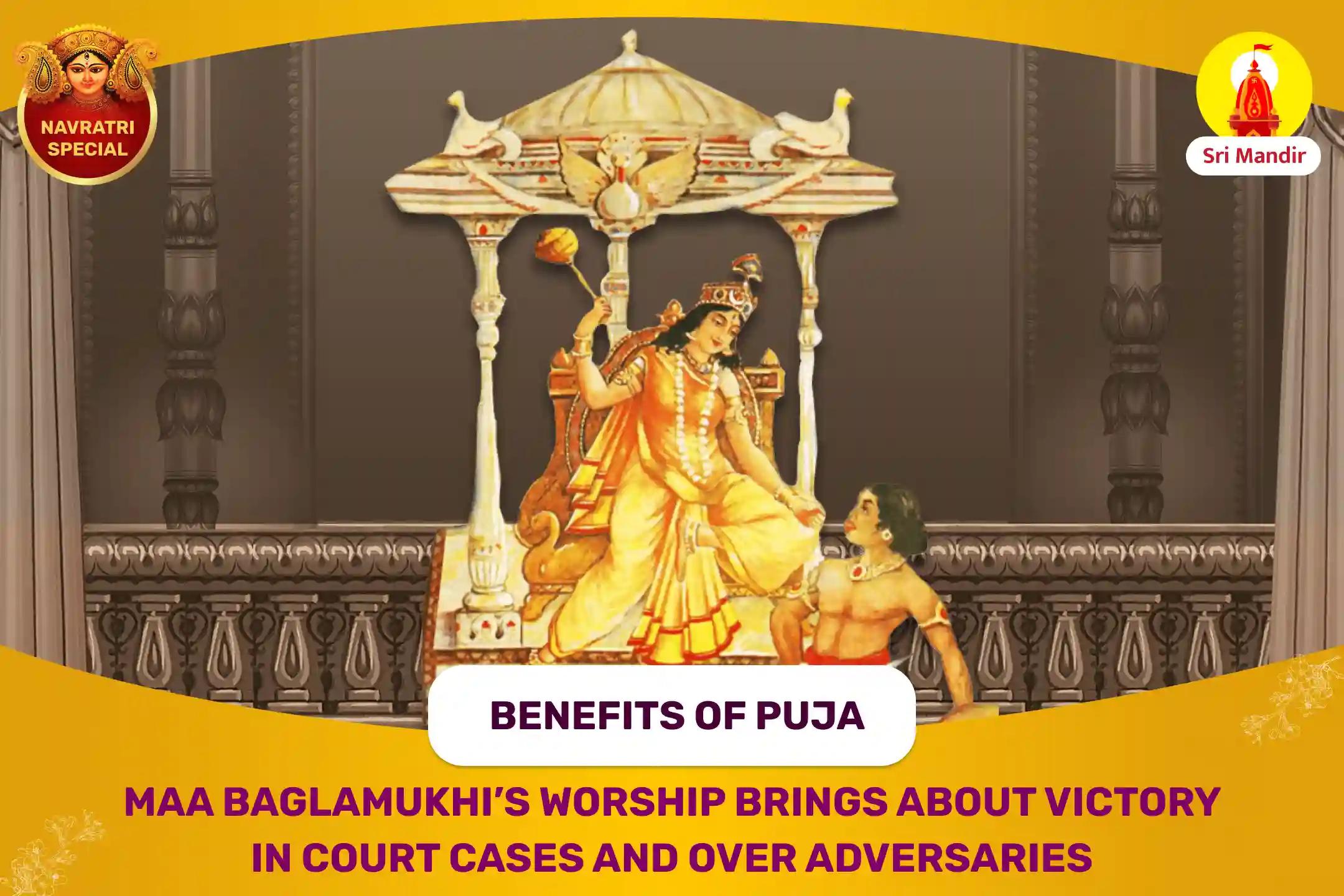 Navratri Shaktipeeth Special Shatru Buddhi Vinashini Maa Baglamukhi Tantra Yukta Mahayagya for Victory over Enemies