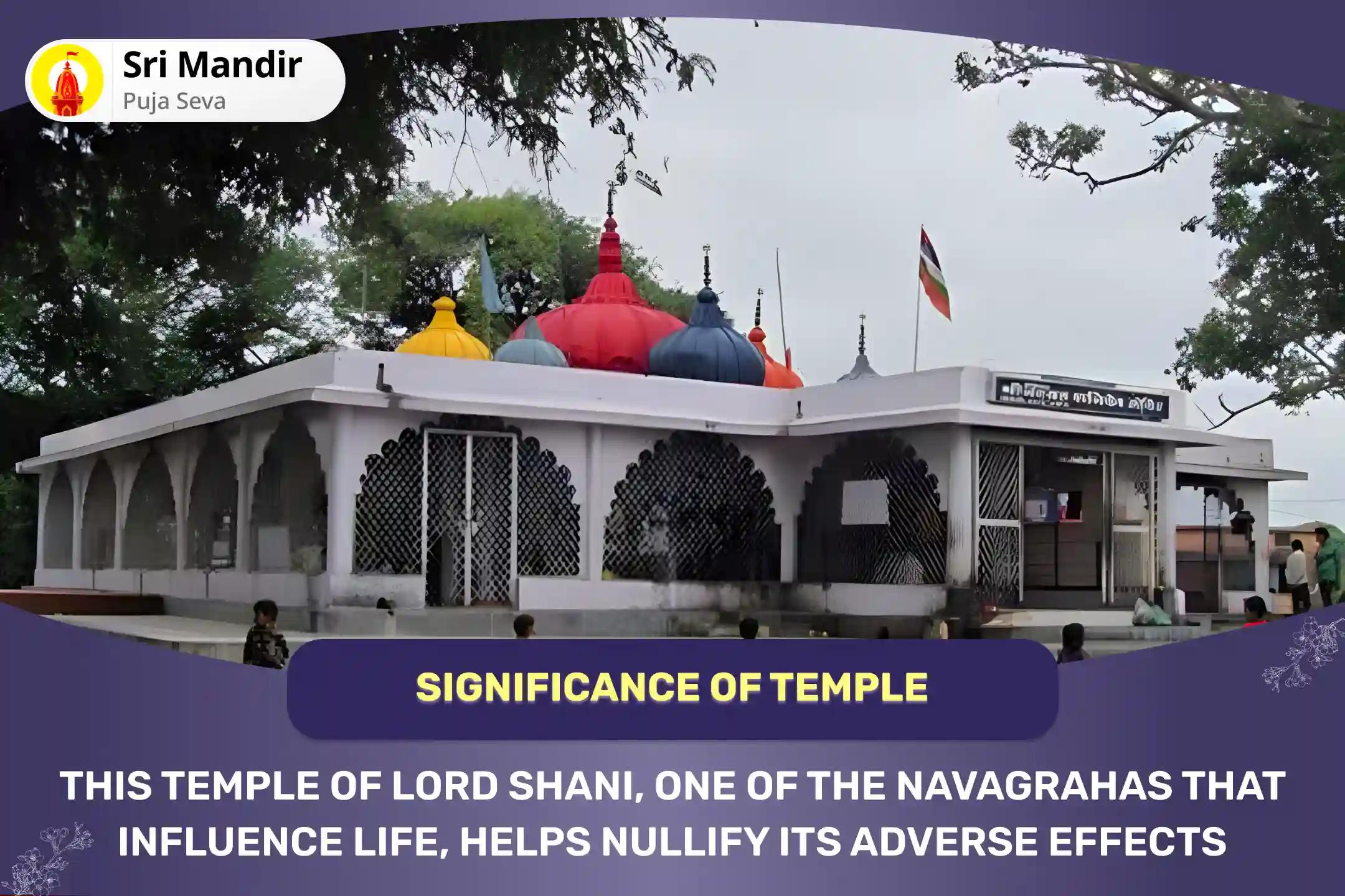 Saturday Special Shani Saade Saati Peeda Shanti Mahapuja and Til Tel Abhishek for Prevention of Misfortunes and Adversities