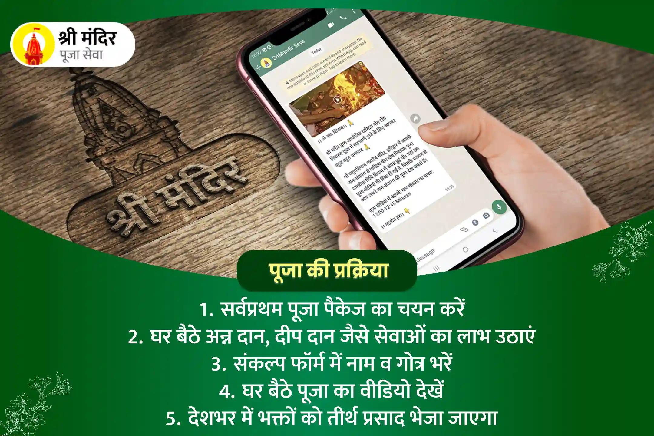 मृत्यु भय से मुक्ति एवं मानसिक स्थिरता के लिए कालाष्टमी विशेष काल सर्प दोष शांति पूजा और रूद्राभिषेक 