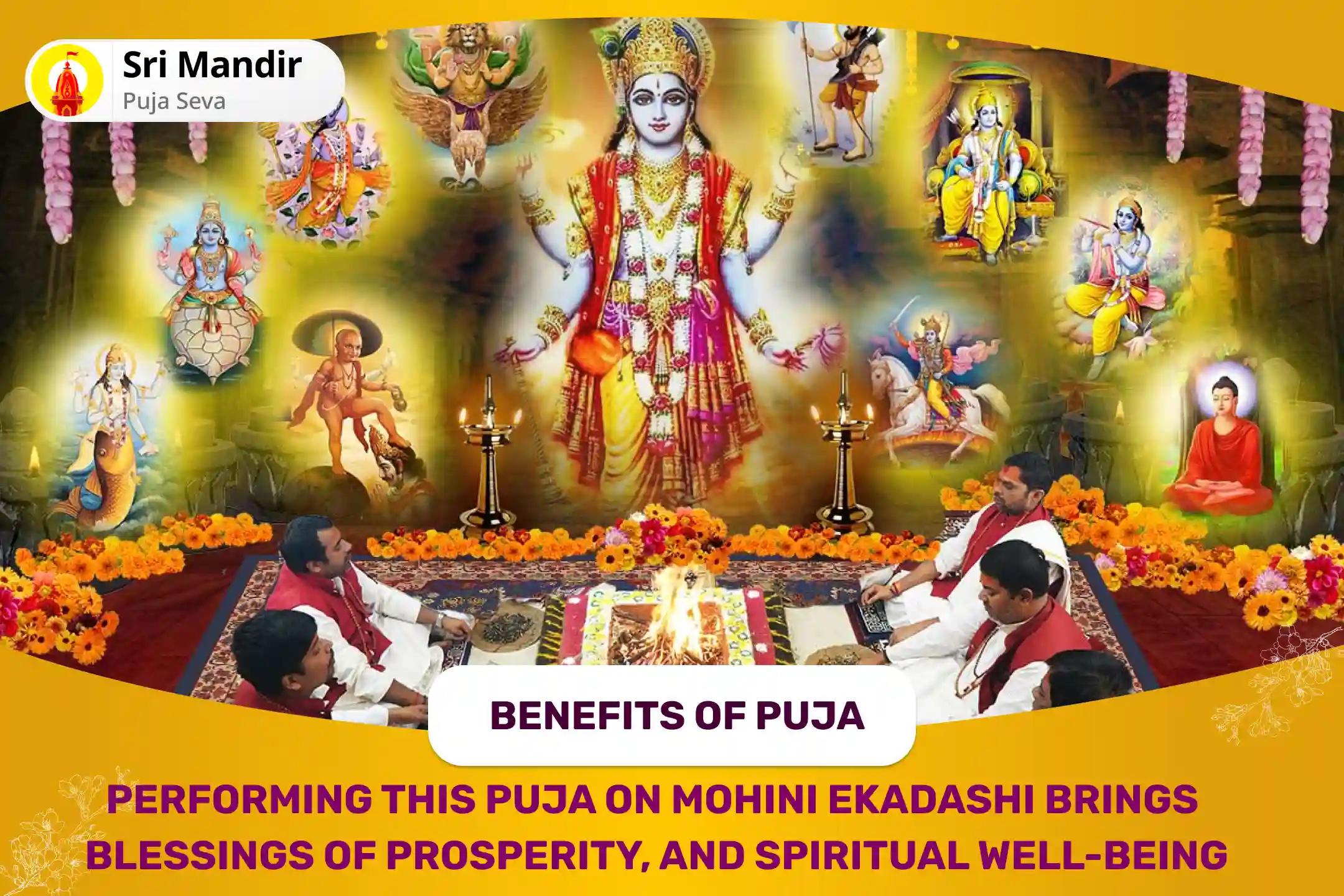 Mohini Ekadashi Special Ekadashi Vrat Katha, Vishnu Sahasranama Path and Anna Daan for Prosperity and Spiritual Well-Being