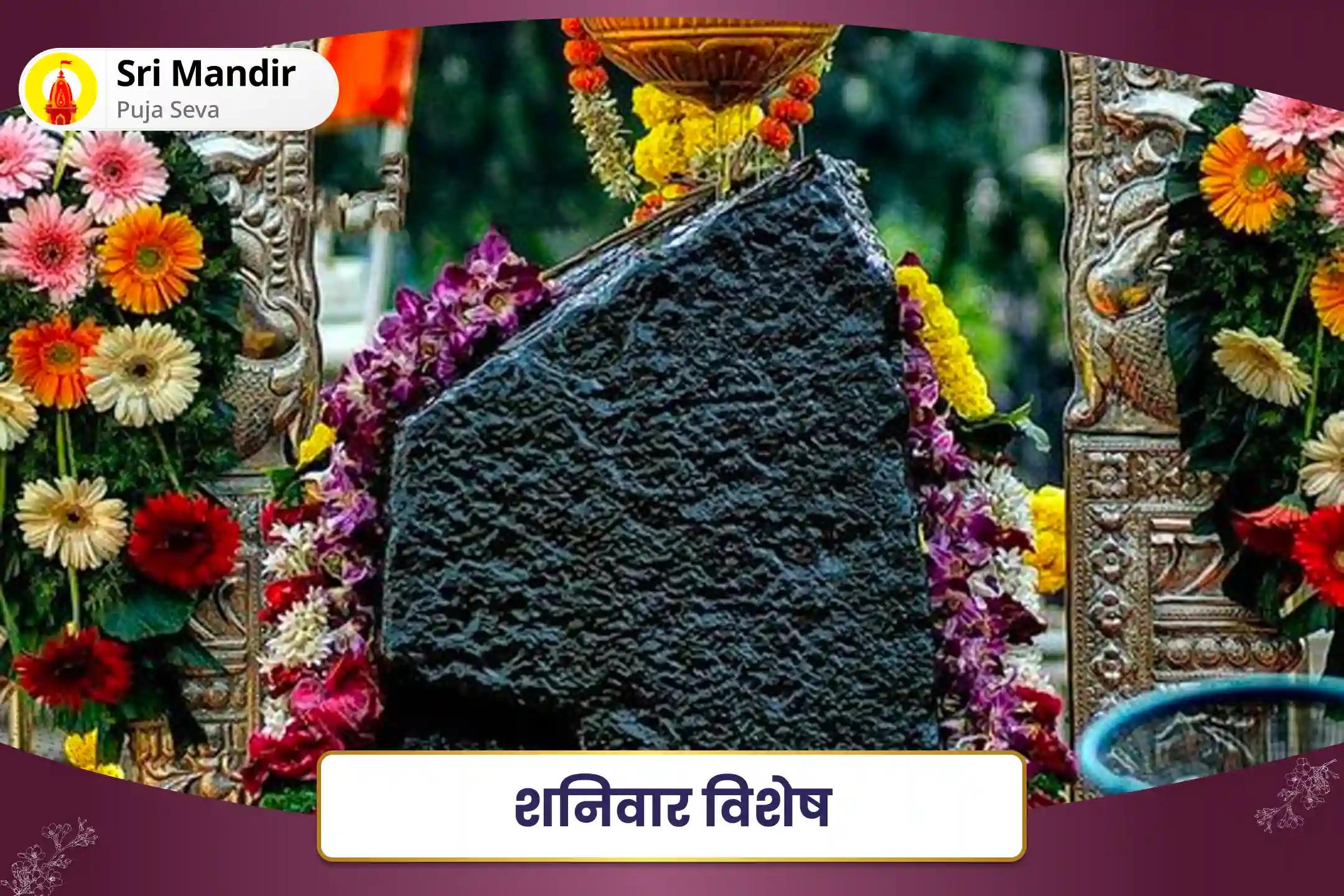 जीवन की चुनौतियों एवं बाधाओं से सुरक्षा के लिए शनिवार विशेष शनि देव तिल तेल अभिषेक