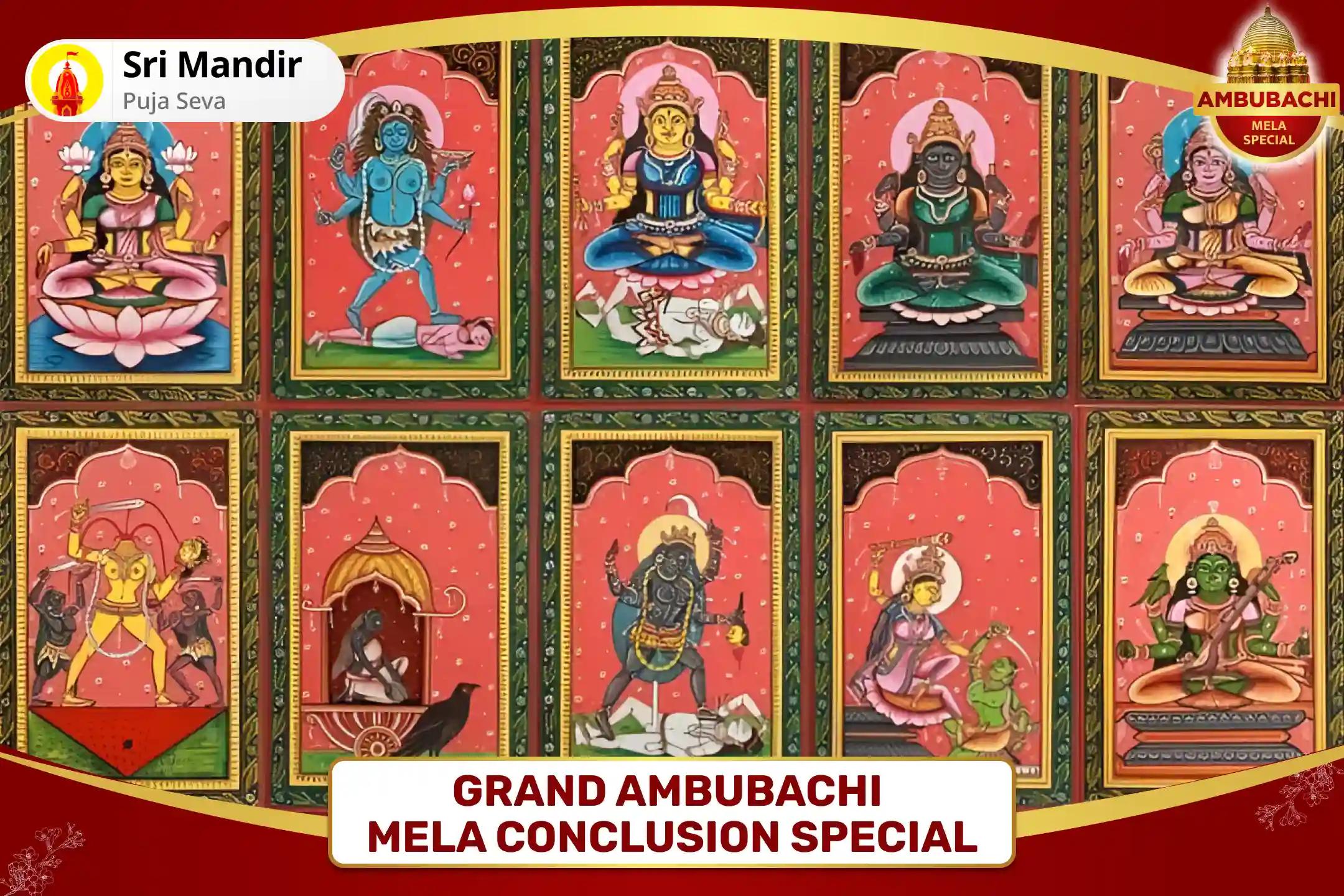 Grand Ambubachi Mela Conclusion Special 10 Mahavidya and Maa Kamakhya Tantra Yukta Mahayagya for Mental and Physical Strength 