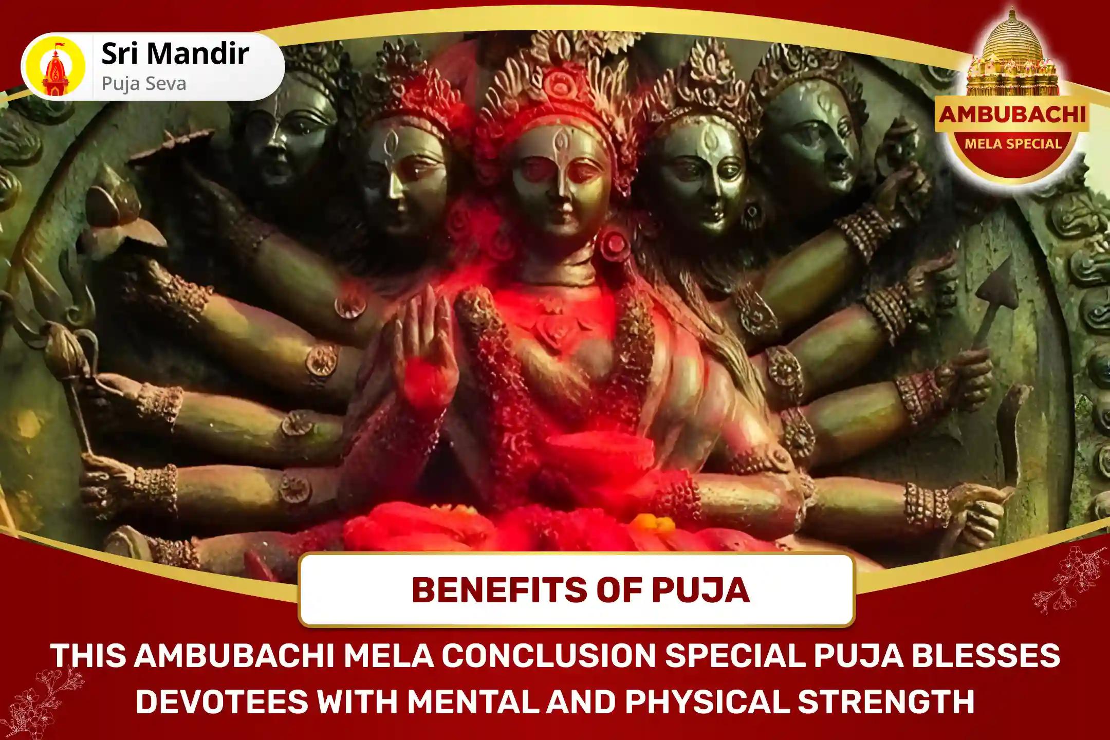 Grand Ambubachi Mela Conclusion Special 10 Mahavidya and Maa Kamakhya Tantra Yukta Mahayagya for Mental and Physical Strength 