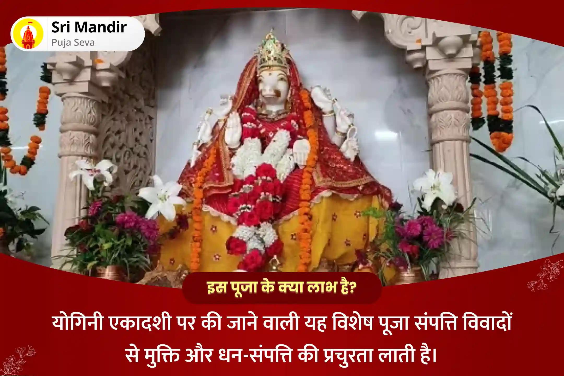 संपत्ति विवाद से मुक्ति एवं धन-धान्य की प्राप्ति के लिए आषाढ़ एकादशी शक्तिपीठ विशेष श्री वराह वाराही महायज्ञ 