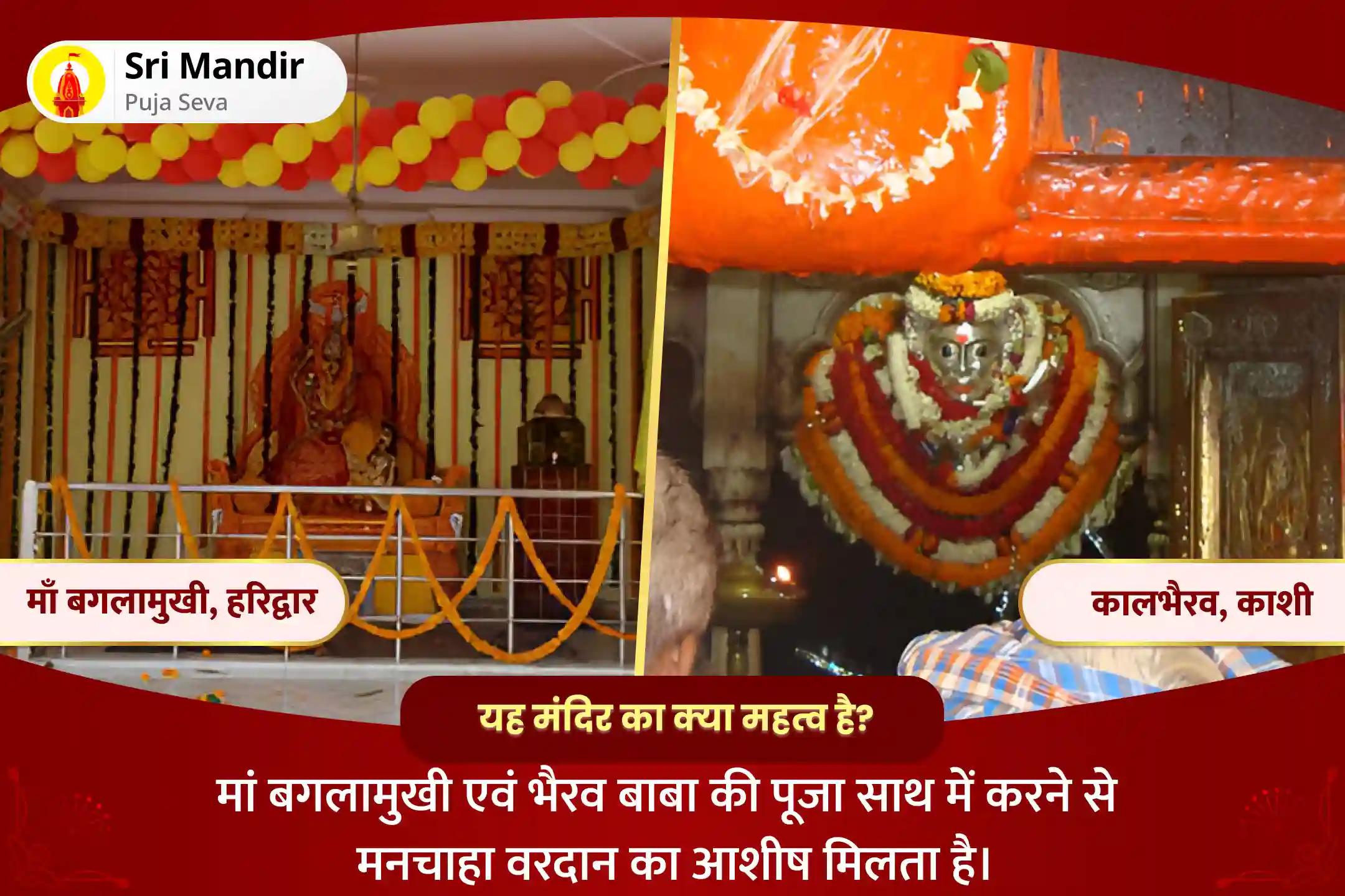 अखंड सुरक्षा प्राप्ति के लिए देवी एवं भैरव संयुक्त पूजा गुप्त नवरात्रि शुभारंभ विशेष मां बगलामुखी तंत्र युक्त महायज्ञ एवं श्री आदिकाल भैरव अष्टकम पाठ 
