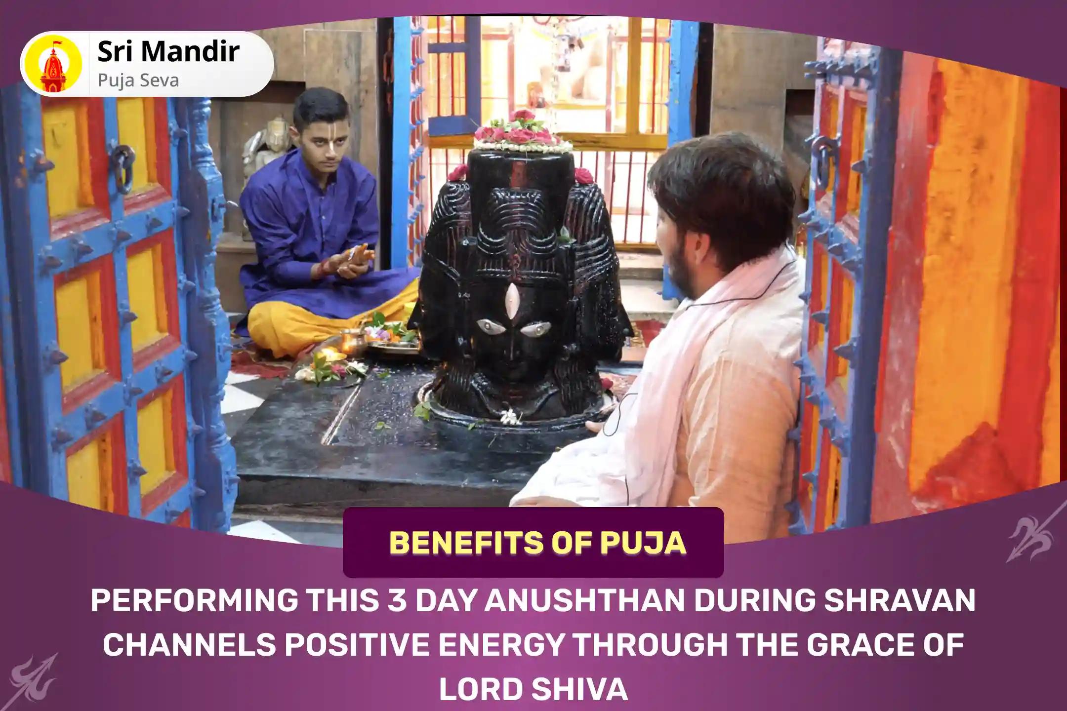 Shravan Haridwar - 3 days Anushthan Special 1,00,008 Shiv Mool Mantra Jaap and Havan for Shiva's Grace to Remove all Negativity in Life