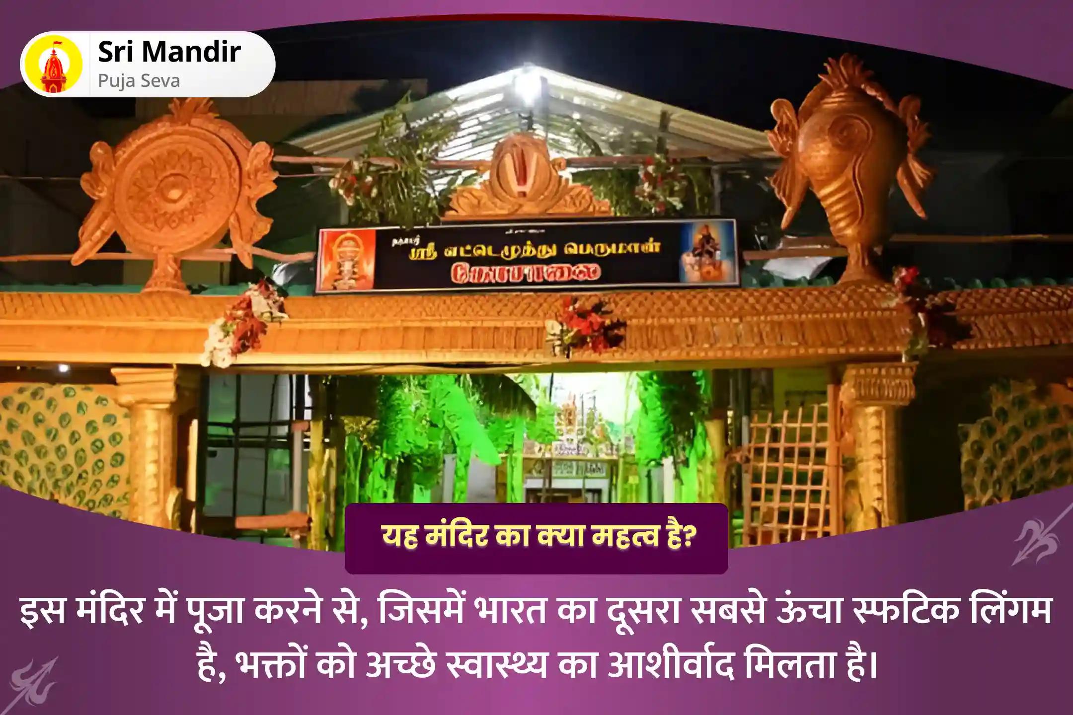 आदर्श जीवनसाथी एवं रिश्तों में खुशहाली का आशीष पाने के लिए श्रावण प्रदोष शिव-गौरी विशेष स्वयंवर पार्वती पूजन और थिरुपुतु हवन