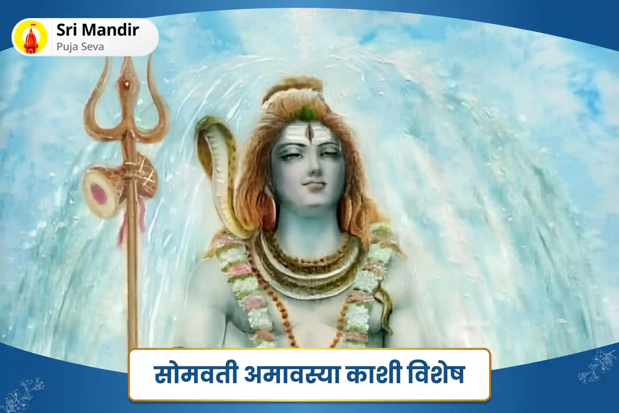 नकारात्मकता से सुरक्षा और पापों से मुक्ति के लिए सोमवती अमावस्या काशी विशेष 1100 शिवलिंग प्राणप्रतिष्ठा पार्थेश्वर पूजन और गंगा विसर्जन