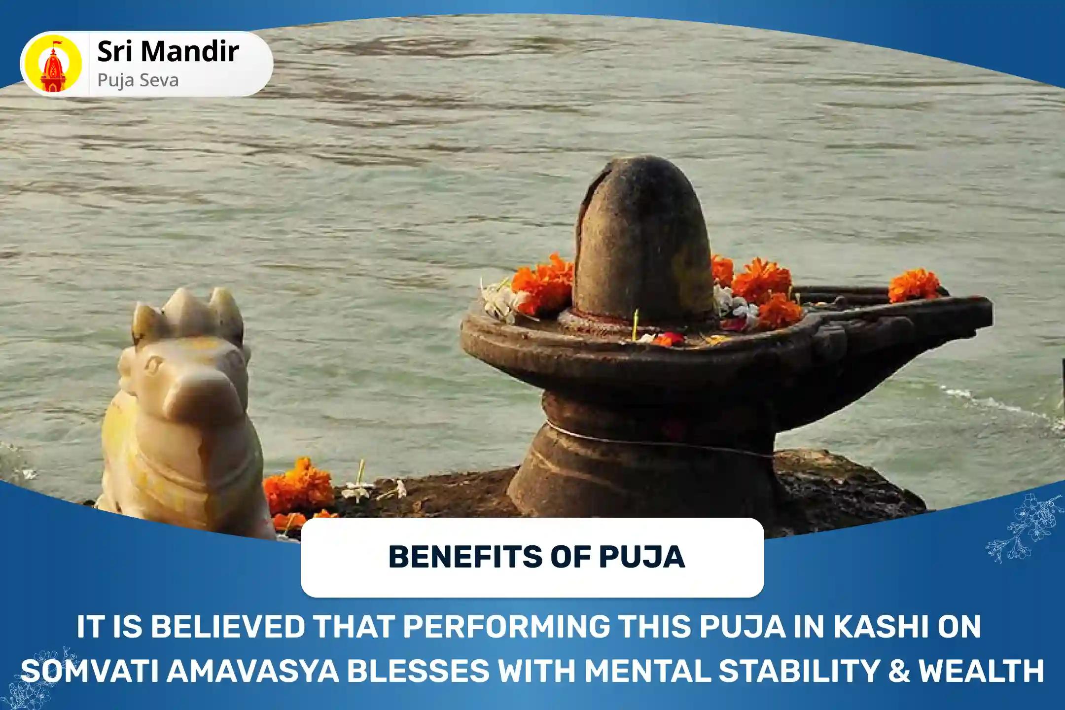 Somvati Amavasya Kashi Special 1100 Shivlinga Pranpratishtha Partheshwar Pujan and Ganga Visarjan For Protection from Negativity and Liberation from Sins