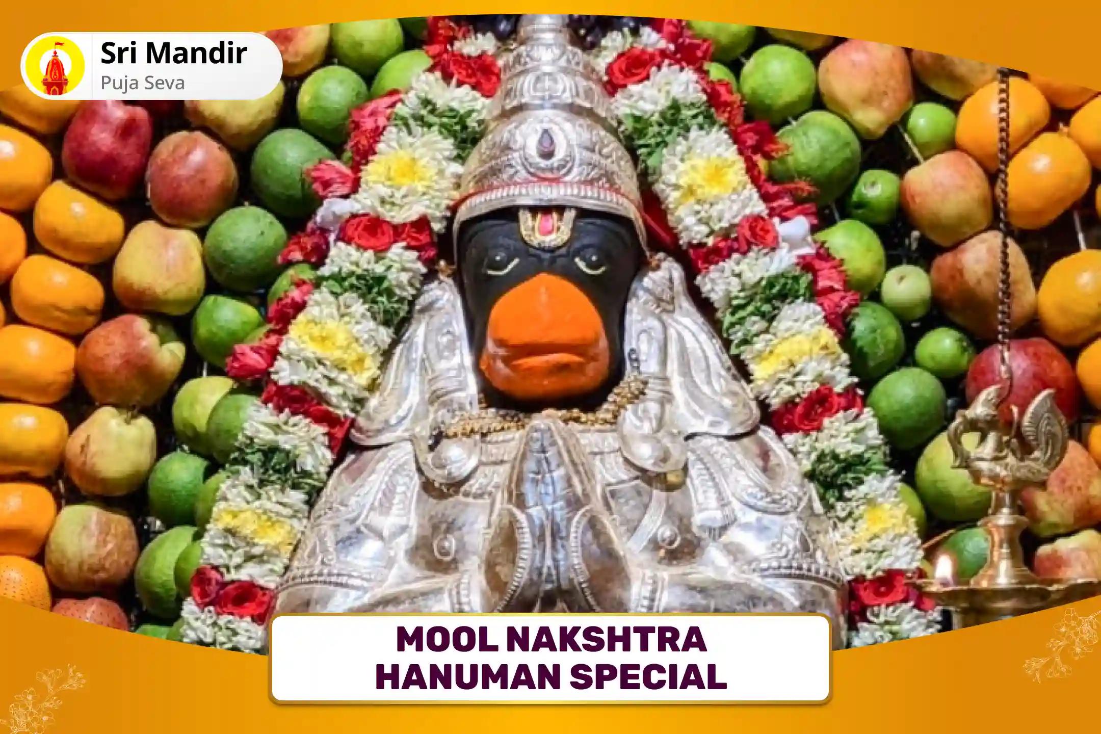 Mool Nakshtra Hanuman Special shatru Sanghara Anjaneya Homa and Phala Alankara Pujan for Blessings of Victory over Enemies and Unknown Dangers in Life