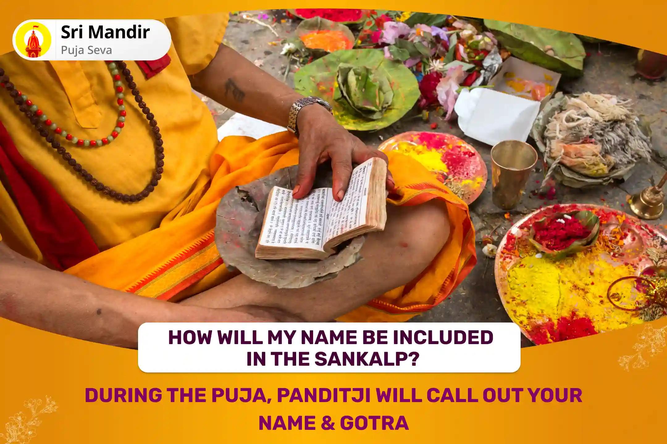 Mool Nakshtra Hanuman Special shatru Sanghara Anjaneya Homa and Phala Alankara Pujan for Blessings of Victory over Enemies and Unknown Dangers in Life