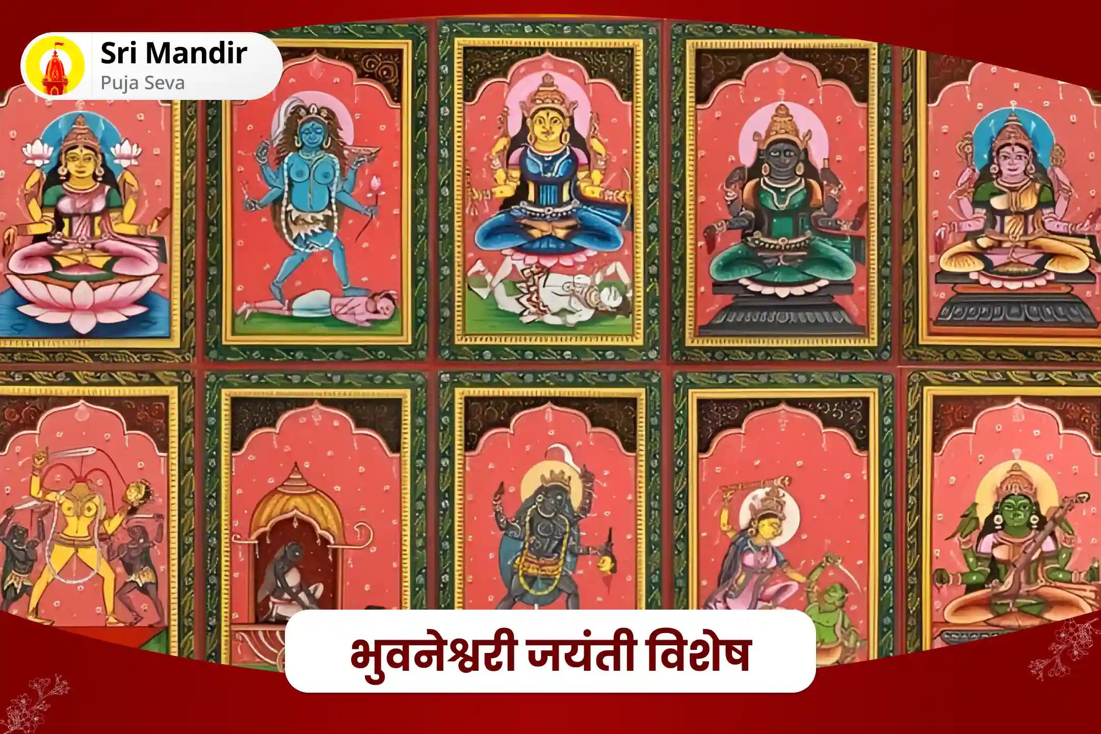 मानसिक और शारीरिक शक्ति का आशीष पाने के लिए भुवनेश्वरी जयंती विशेष 10 महाविद्या पूजा एवं मां भुवनेश्वरी तंत्र युक्त यज्ञ