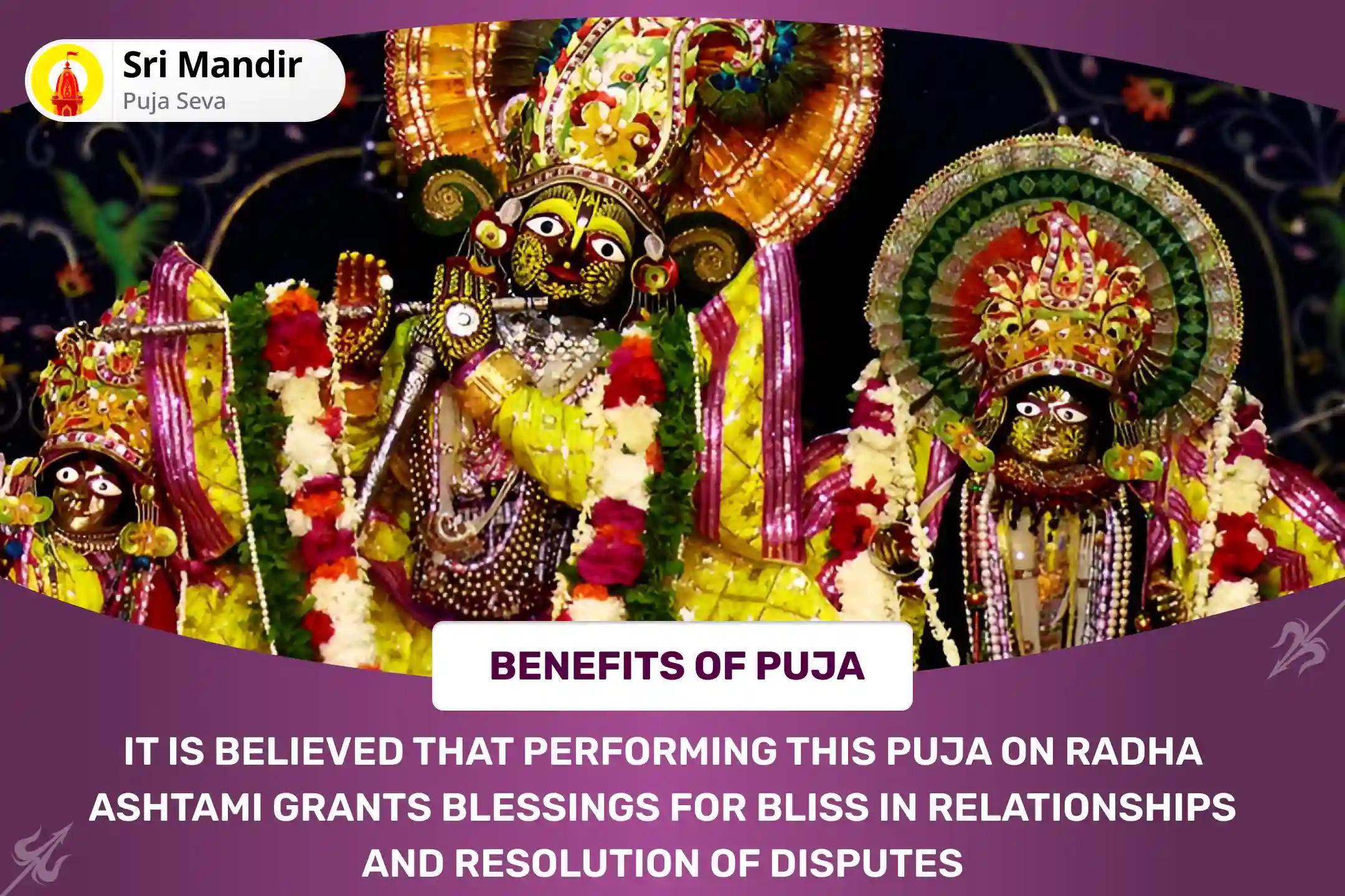 Radha Ashtami Special Radha Rani Kripa Kataksha Stotra Path and Prem Vruddhi Havan for Bliss in Relationship and Resolving Conflicts