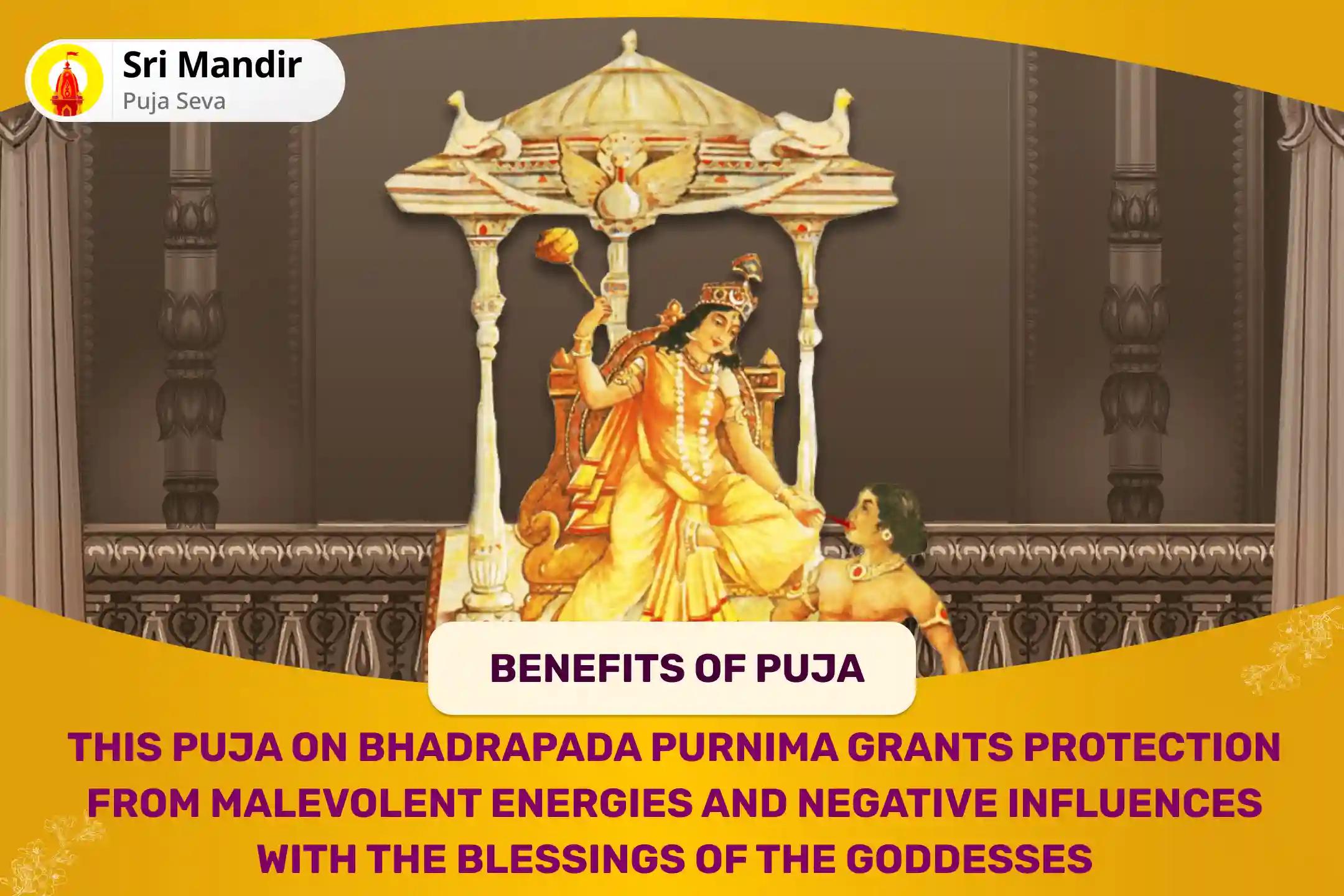 Bhadrapada Purnima Mahavidya Special Bagalamukhi-Pratyangira Kavach Path, 1,25,000 Bagalamukhi Mool Mantra Jaap and Havan for Devi's Protection to Repel Malevolent Energies and Negative Influences