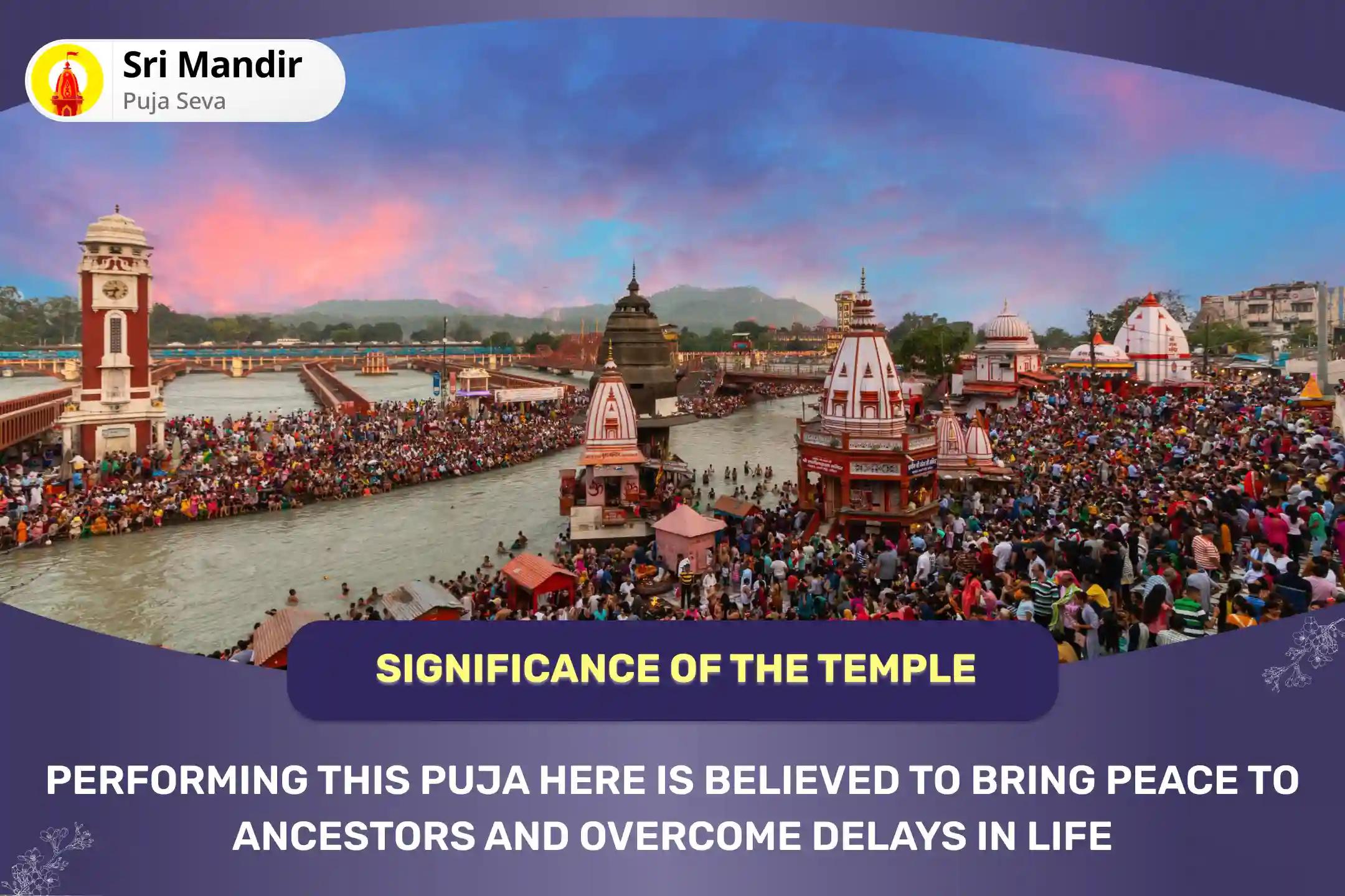 Shradh Panchami Haridwar Special Pitru Dosh Shanti Mahapuja for Blessing to Overcome Hardships and Delays