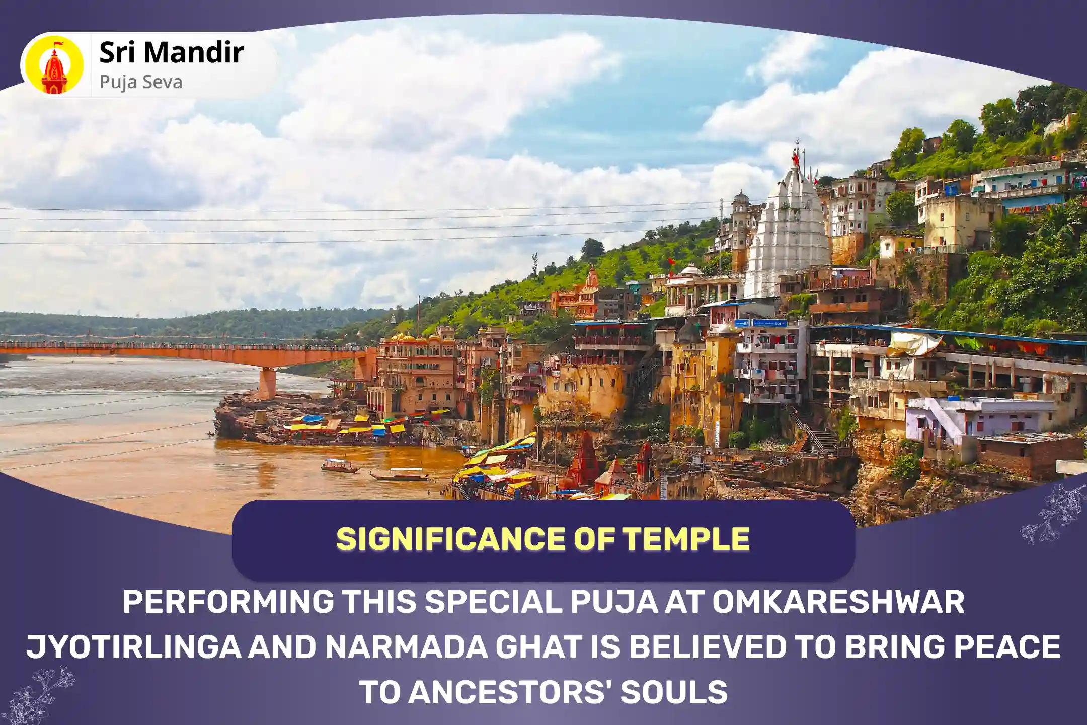 Shradh Navami Jyotirlinga and Narmada Ghat Combo Special Pitru Dosh Shanti Mahapuja and Shiv Rudrabhishek For Peace of Ancestor's Souls and Well-being of the Family