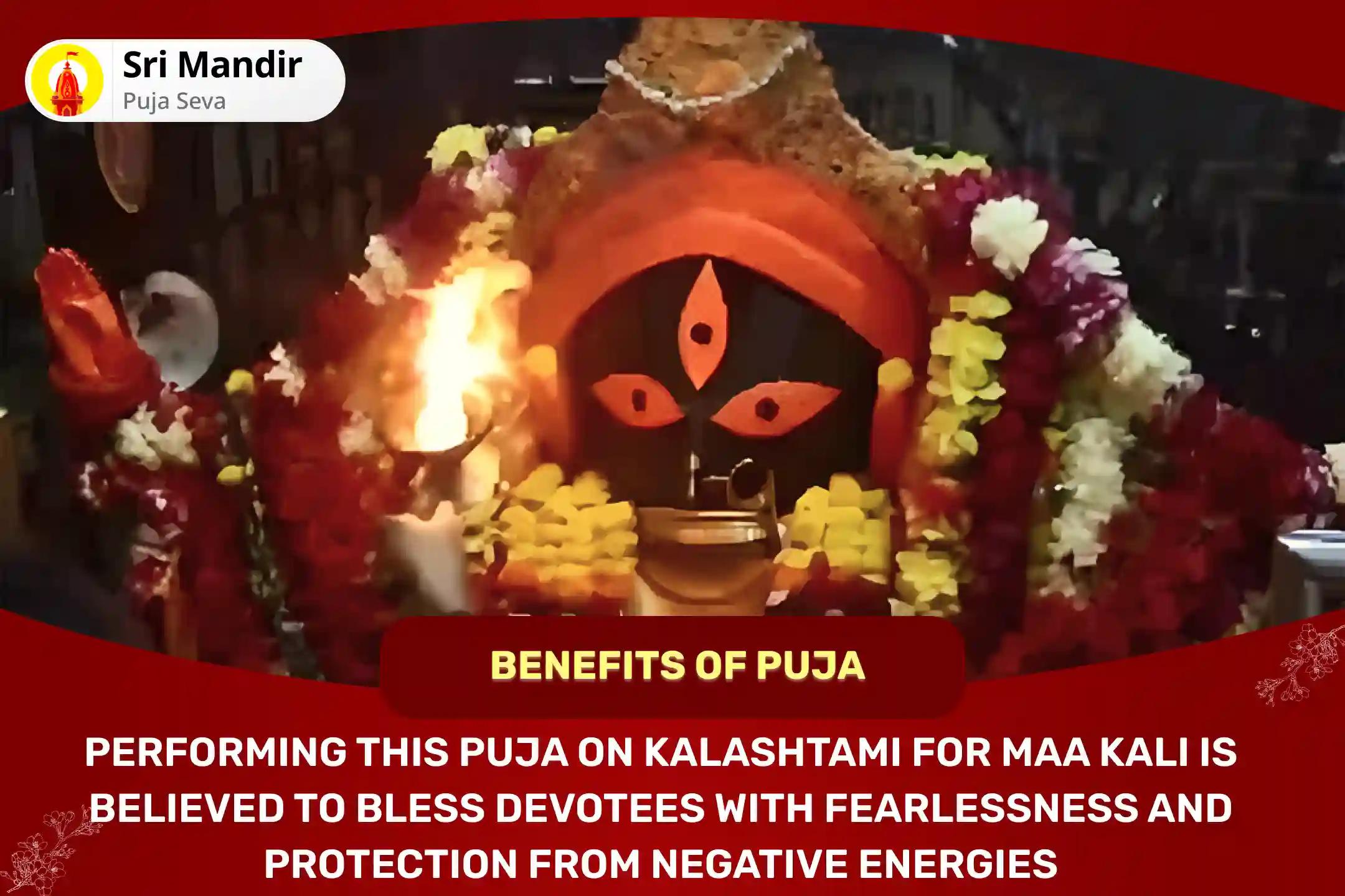 Kalashtami Shaktipeeth Special Divya Mahakali Tantrokta Havan and Kali Kavach Path for Blessings to Attain Fearlessness and Protection from Negative Energies