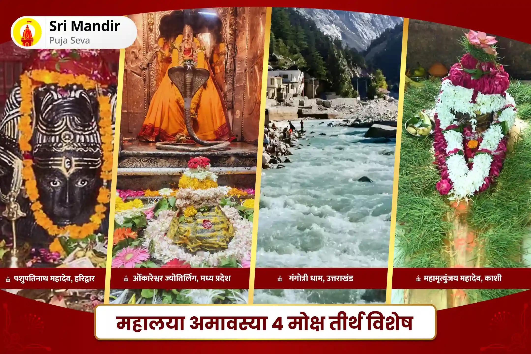 परिवार में खुशहाली एवं समृद्धि के लिए महालया अमावस्या 4 मोक्ष तीर्थ विशेष चार शिवालय शिव रुद्राभिषेक