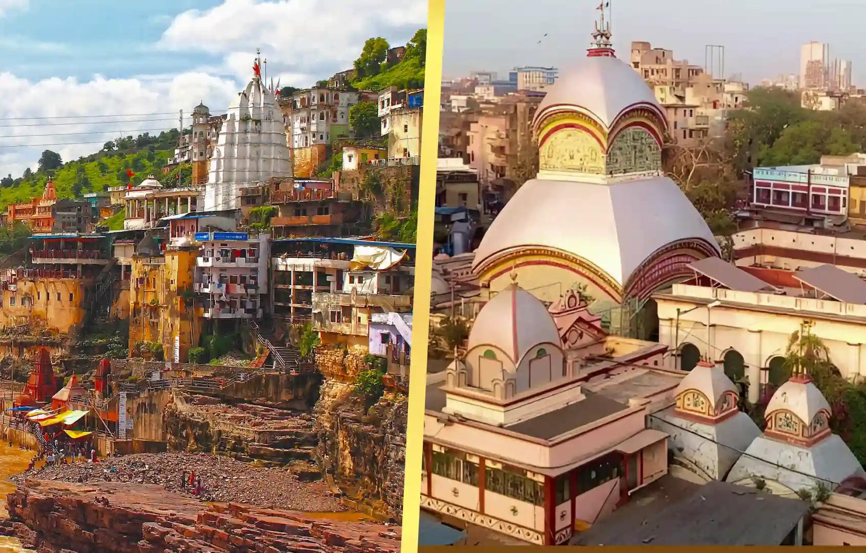 Shri Omkareshwar Jyotirlinga, Shaktipeeth Kalighat Temple, Khandwa, Kolkata