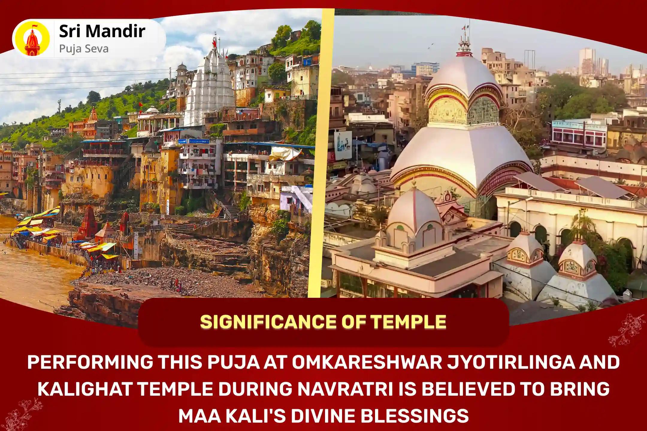 Navratri Shaktipeeth Jyotirlinga Combo Special 51,000 Maa Kali Rudra Roop Mantra Jaap and Shaktipeeth Nav Chandi Homa for Protection from Fear and Negative Energies