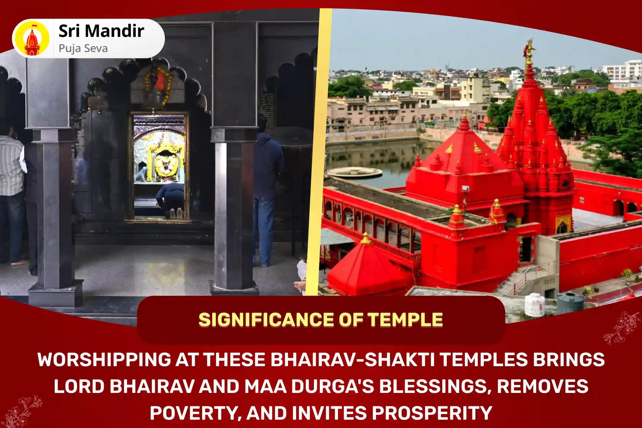 Navratri Maha Ashtami Bhairav-Shakti Special 1,00,008 Bhairav Ashtakshari Mantra Jaap and Navdurga Kalash Abhishek for Dual Energy Blessing to overcome Challenges in Life