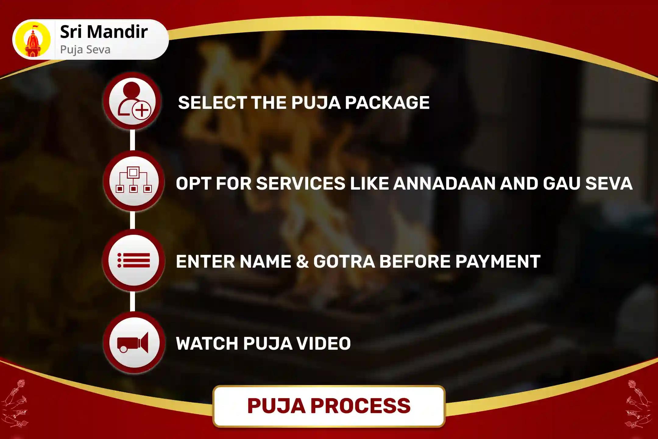 Navratri Saptami Mahavidya Siddhpeeth Special Shree Durga-Bhuvaneshwari Adi Parashakti Sahasranama Archana and Havan