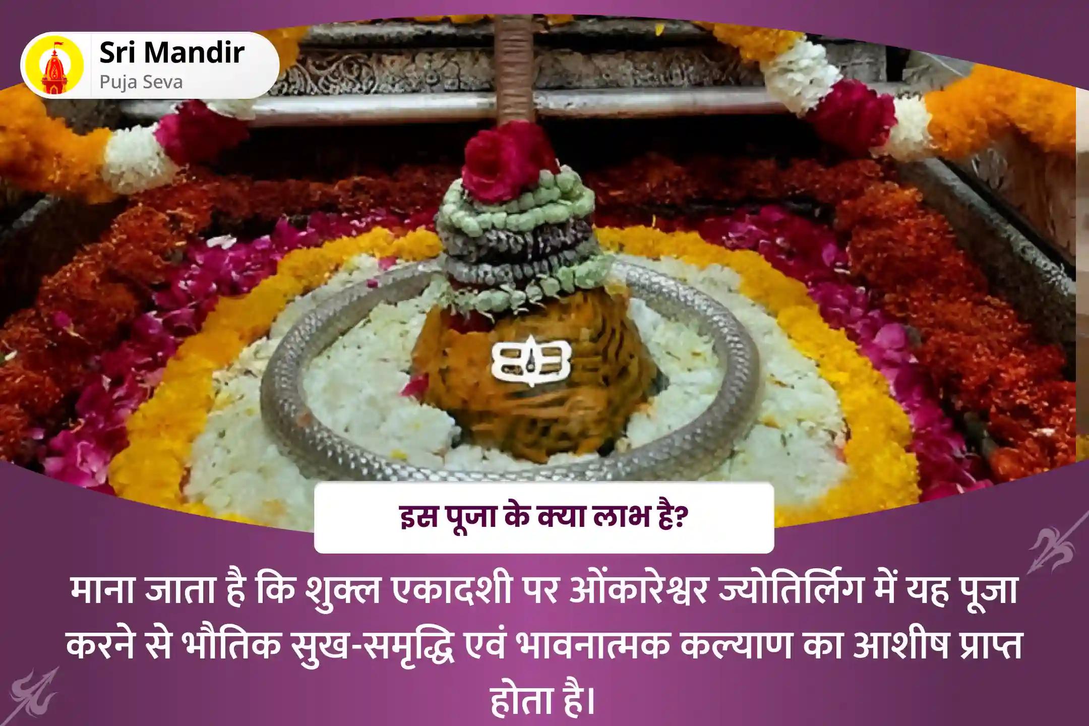 भौतिक सुख-समृद्धि एवं भावनात्मक कल्याण के लिए शुक्ल एकादशी ज्योतिर्लिंग विशेष सत्यनारायण कथा और नवग्रह शांति पूजा