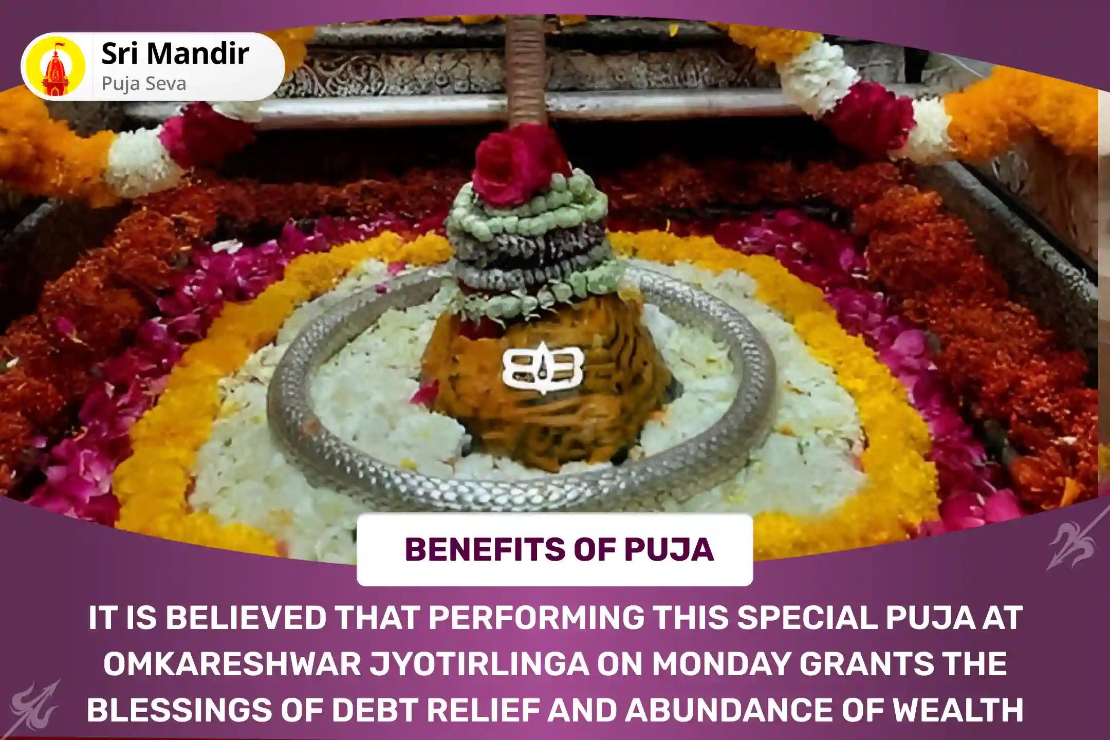 Monday Jyotirlinga Special Shiv Rin Mukti Havan and Shiv Sahasranama Rudrabhishek Puja for Blessing of Debt-Relief, Prosperity and Abundance in Life