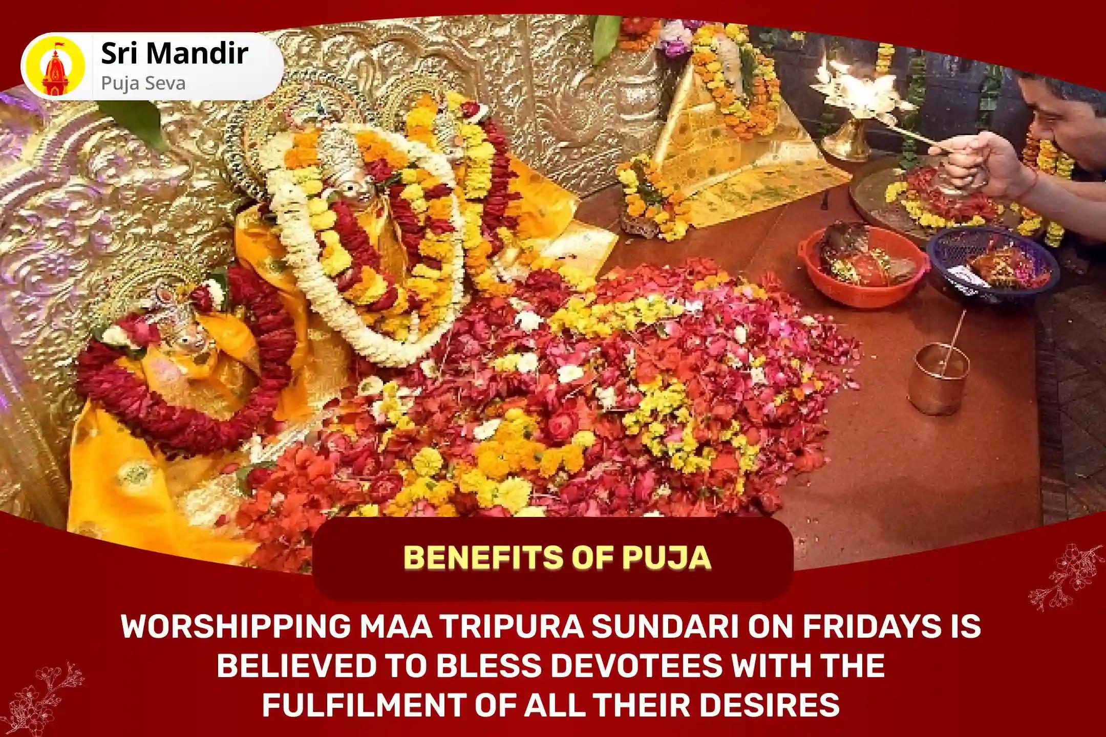 Shaktipeeth Mahavidya Friday Special Lalita Sahasranama Path and Tripura Sundari Havan for Fulfilment of all Desires